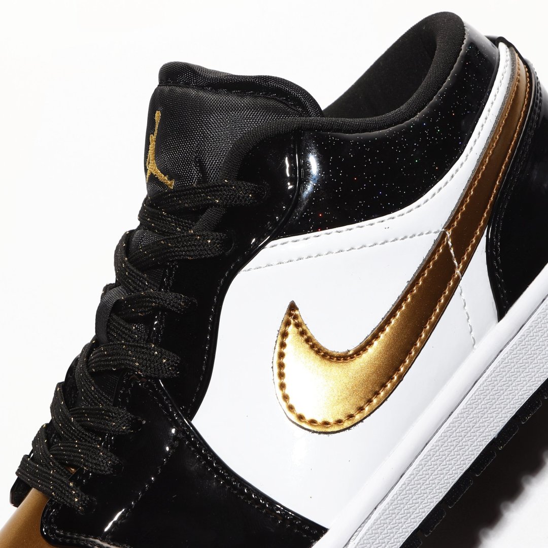 外贸版Air Jordan 1 Low系列黑金 CQ9447-700 尺寸 36 36.5 37.5 3