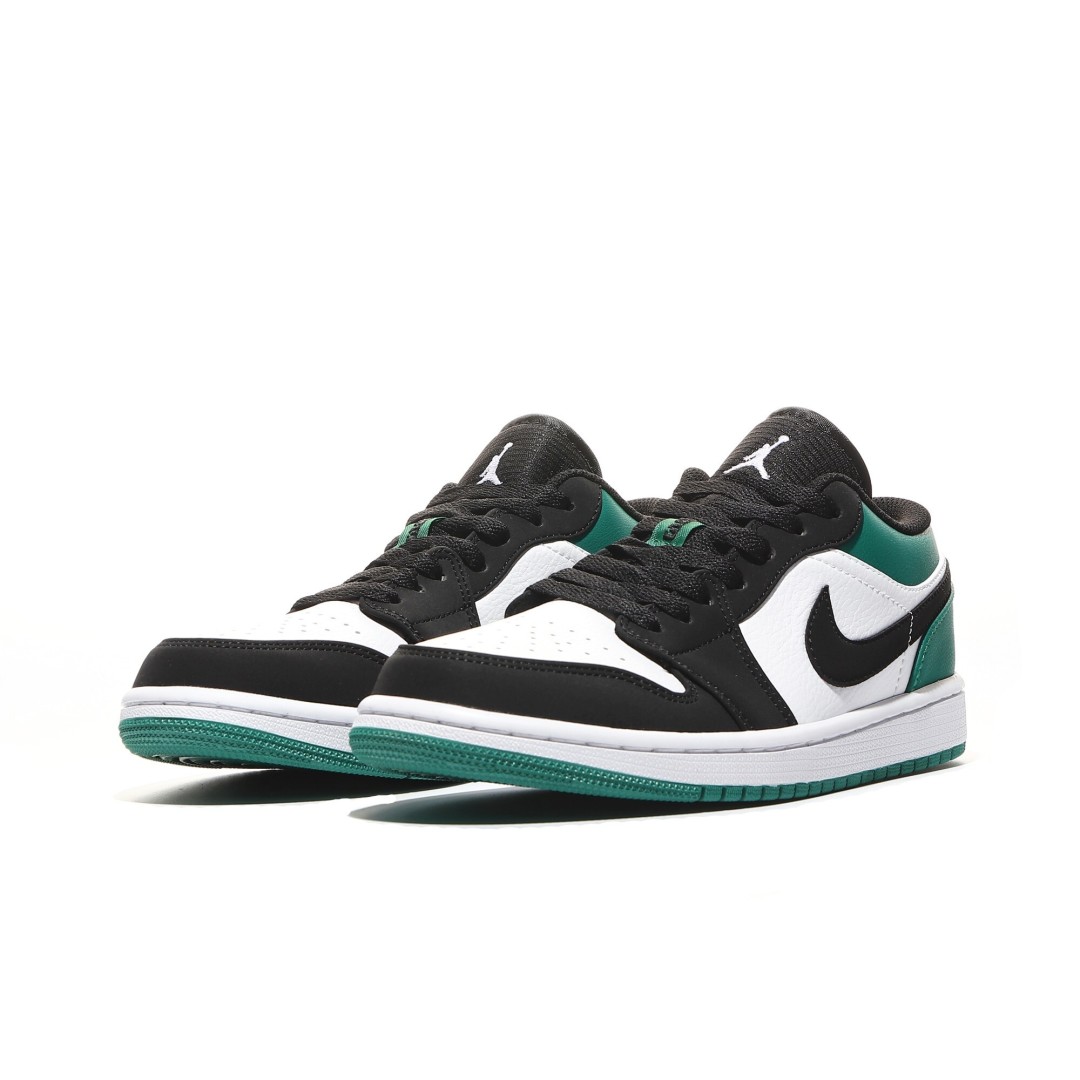 外贸版Air Jordan 1 Low系列黑绿脚趾 -113 尺寸 36 36.5 37.5 38 38