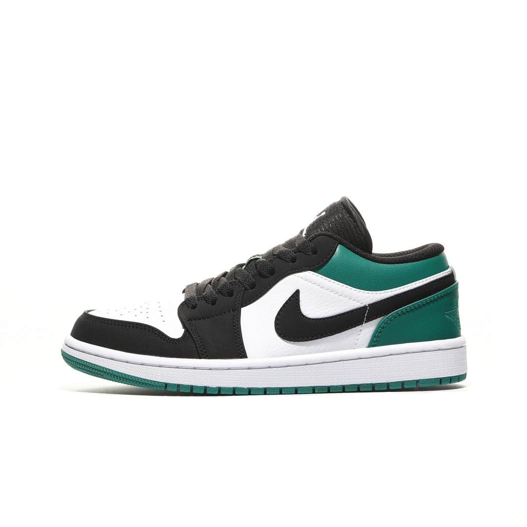 外贸版Air Jordan 1 Low系列黑绿脚趾 -113 尺寸 36 36.5 37.5 38 38