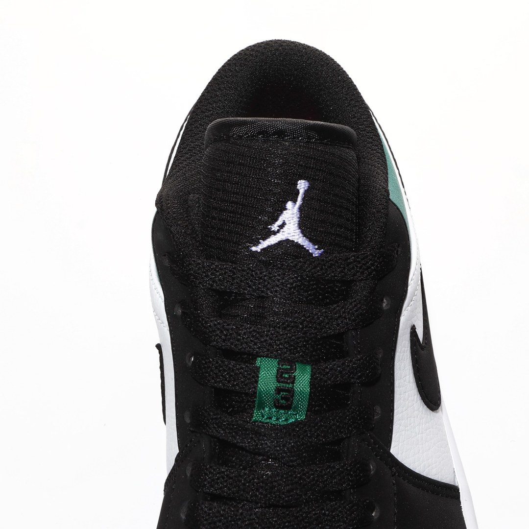 外贸版Air Jordan 1 Low系列黑绿脚趾 -113 尺寸 36 36.5 37.5 38 38