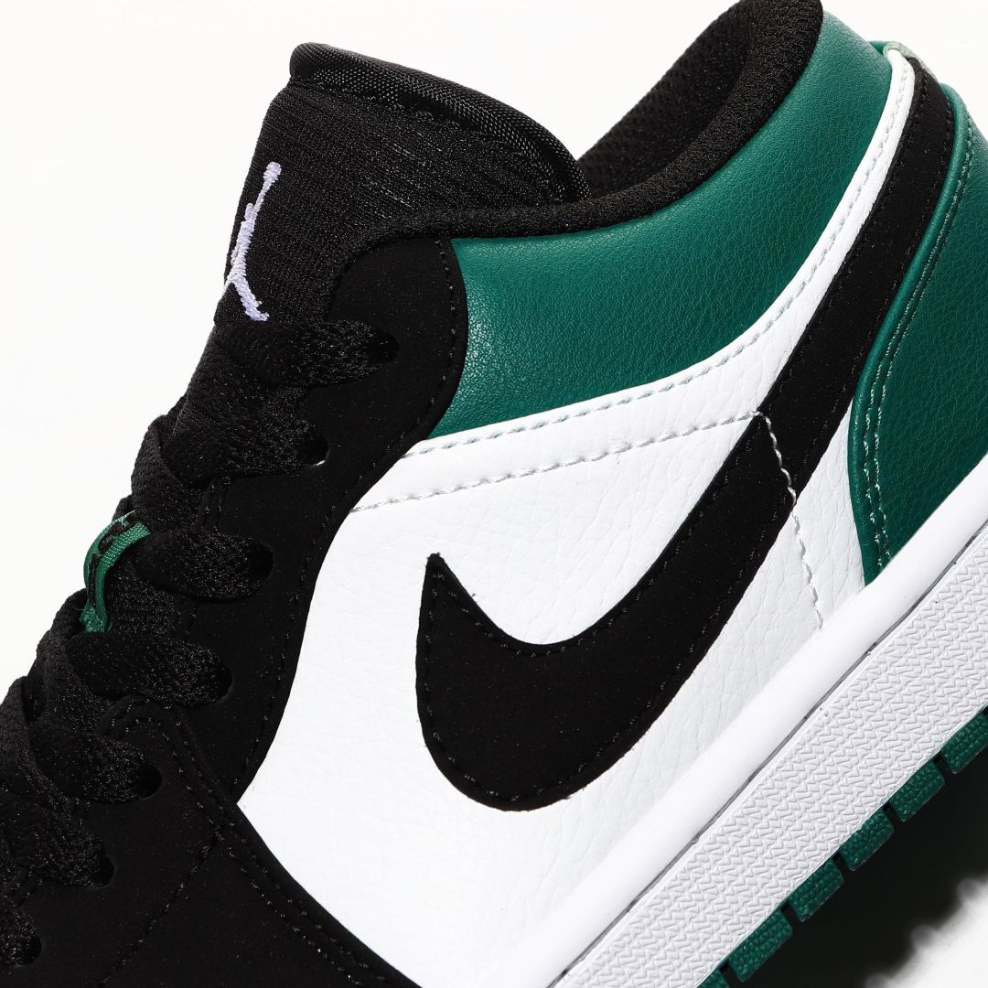 外贸版Air Jordan 1 Low系列黑绿脚趾 -113 尺寸 36 36.5 37.5 38 38