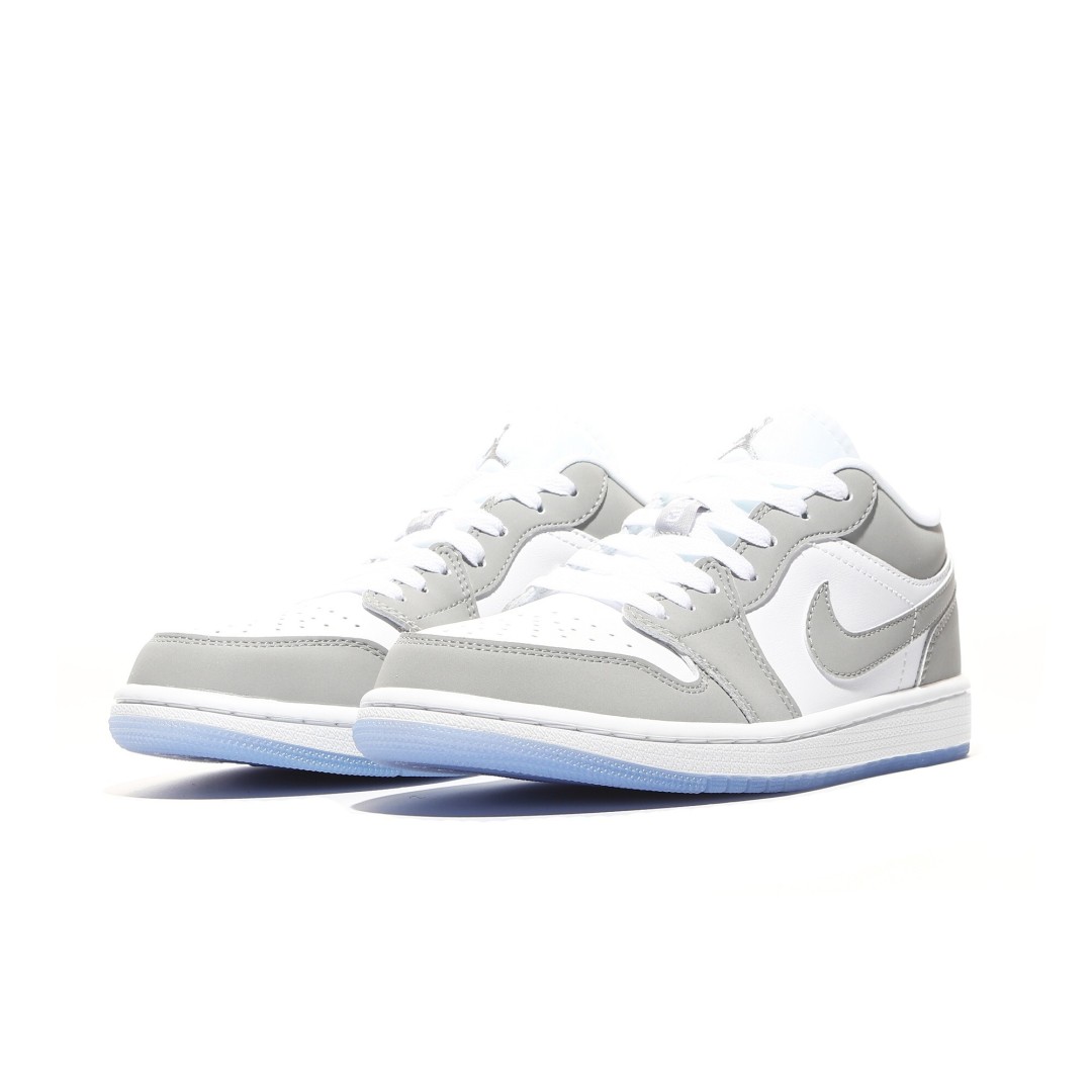 外贸版Air Jordan 1 Low系列灰白 DC0774-105 尺寸 36 36.5 37.5 3
