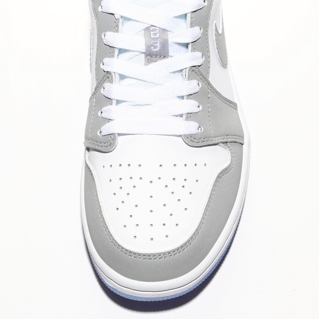 外贸版Air Jordan 1 Low系列灰白 DC0774-105 尺寸 36 36.5 37.5 3