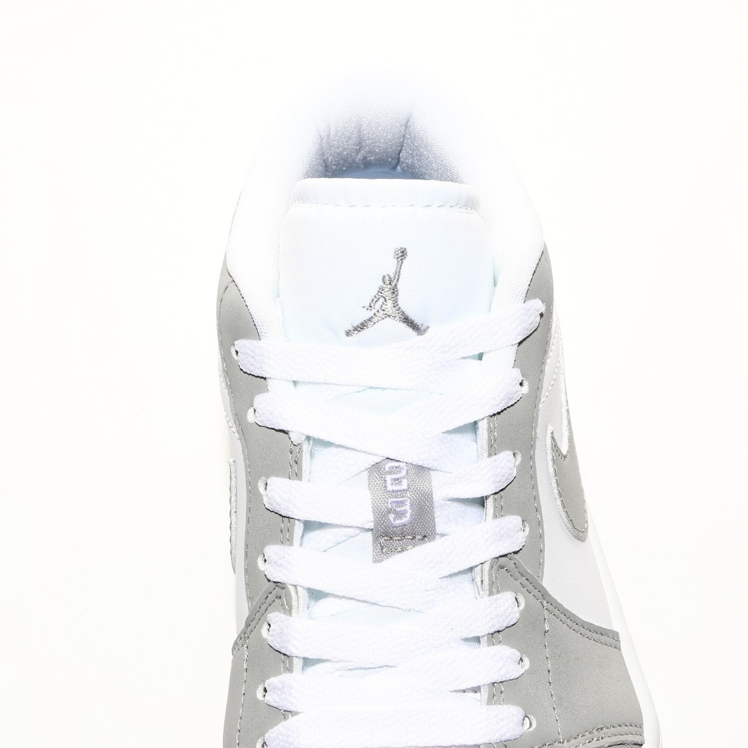 外贸版Air Jordan 1 Low系列灰白 DC0774-105 尺寸 36 36.5 37.5 3
