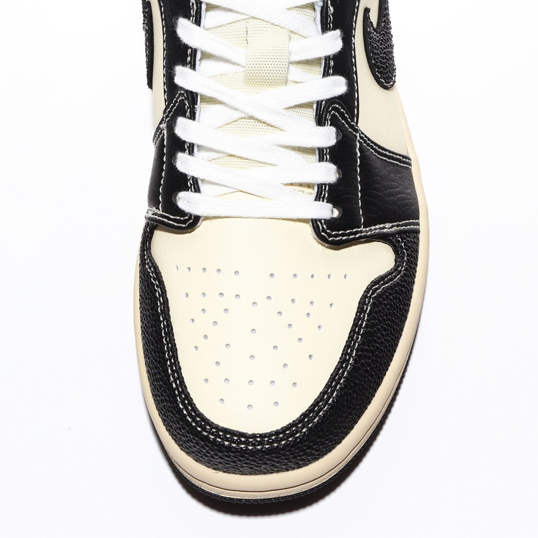 外贸版Air Jordan 1 Low系列米黑 HQ3437-101 尺寸 36 36.5 37.5 3