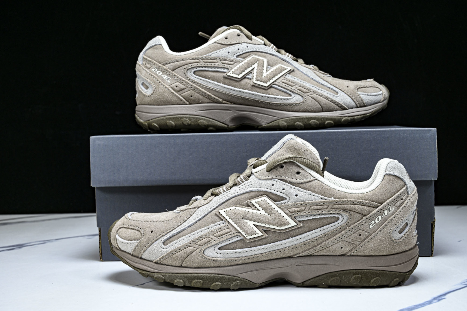 NB204 尺码:36-46.5纯原出品-New Balance 204系列复古透气休闲运动慢跑鞋 U2