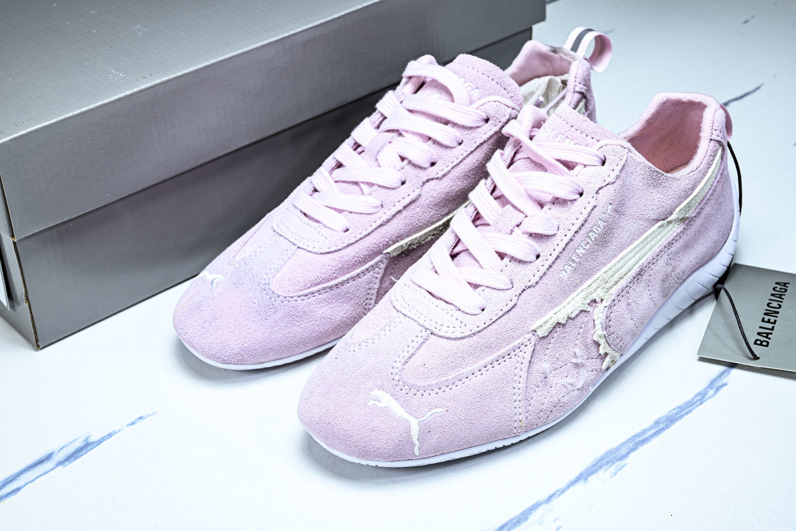 PUMA 尺码:36-41纯原出品-PUMA 彪马 x Balenciaga巴黎世家 Speedcat 