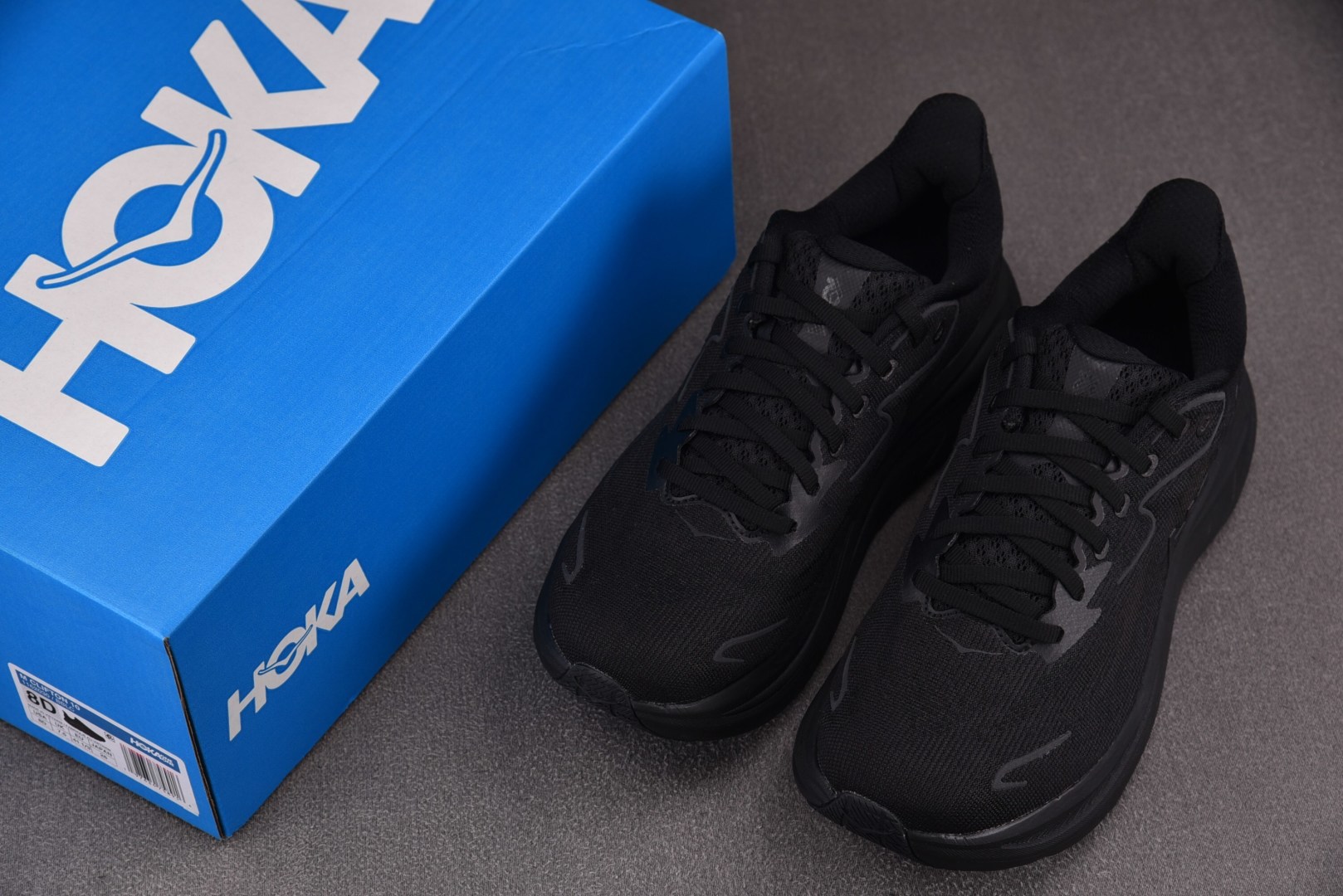 Hoka 尺码:36-45纯原版出品-Hoka One One Clifton 10 Black 黑色 