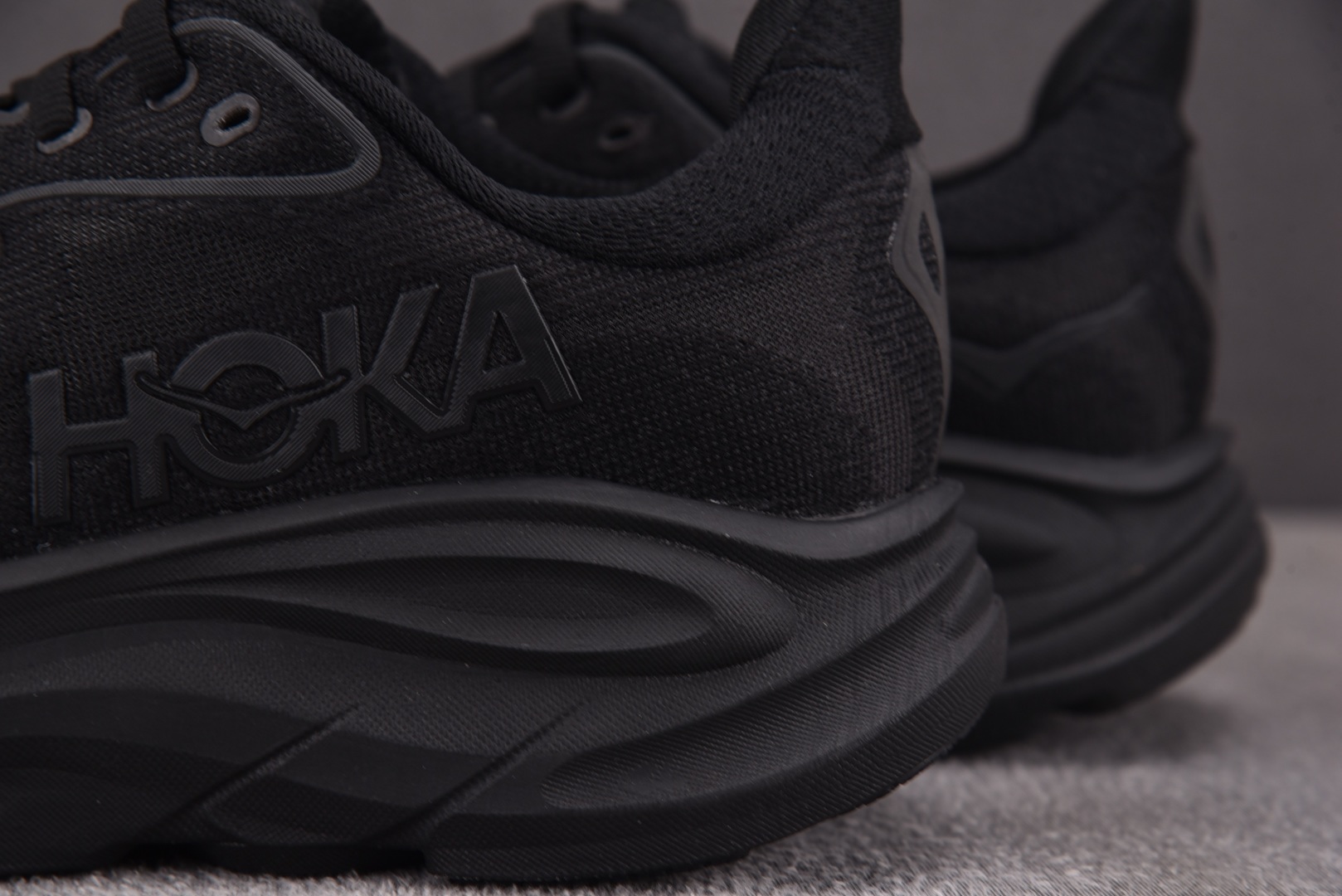 Hoka 尺码:36-45纯原版出品-Hoka One One Clifton 10 Black 黑色 