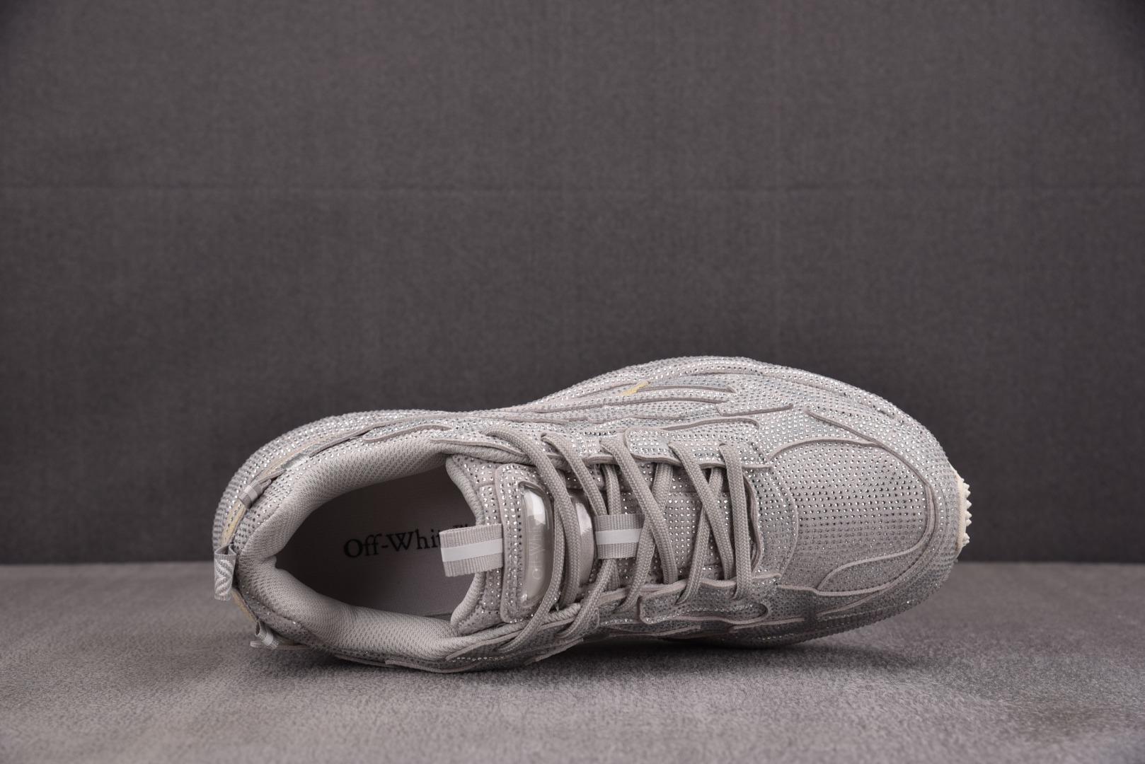 OFF 尺码36-47纯原版出品-OFF-WHITE Be Right Back 白灰 YZ002尺码3
