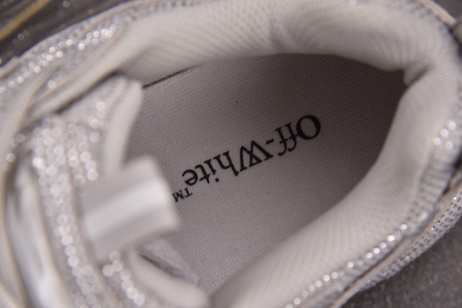 OFF 尺码36-47纯原版出品-OFF-WHITE Be Right Back 白灰 YZ002尺码3