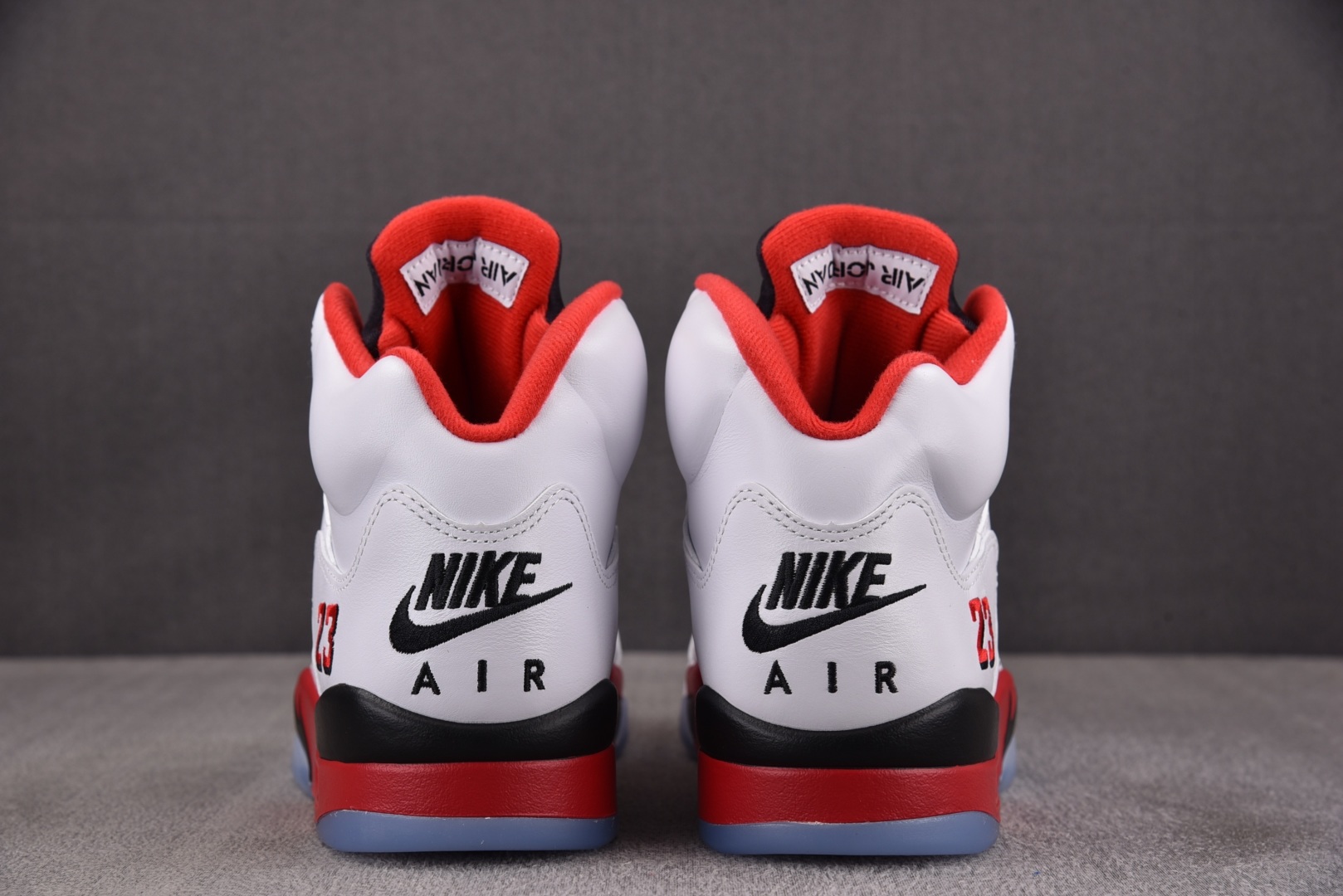 AJ5 尺码:40-47.5纯原出品-Air Jordan 5 Retro Fire Red Black