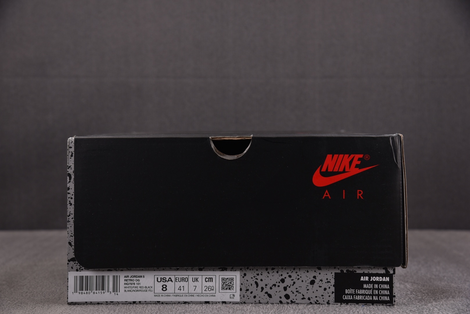 AJ5 尺码:40-47.5纯原出品-Air Jordan 5 Retro Fire Red Black