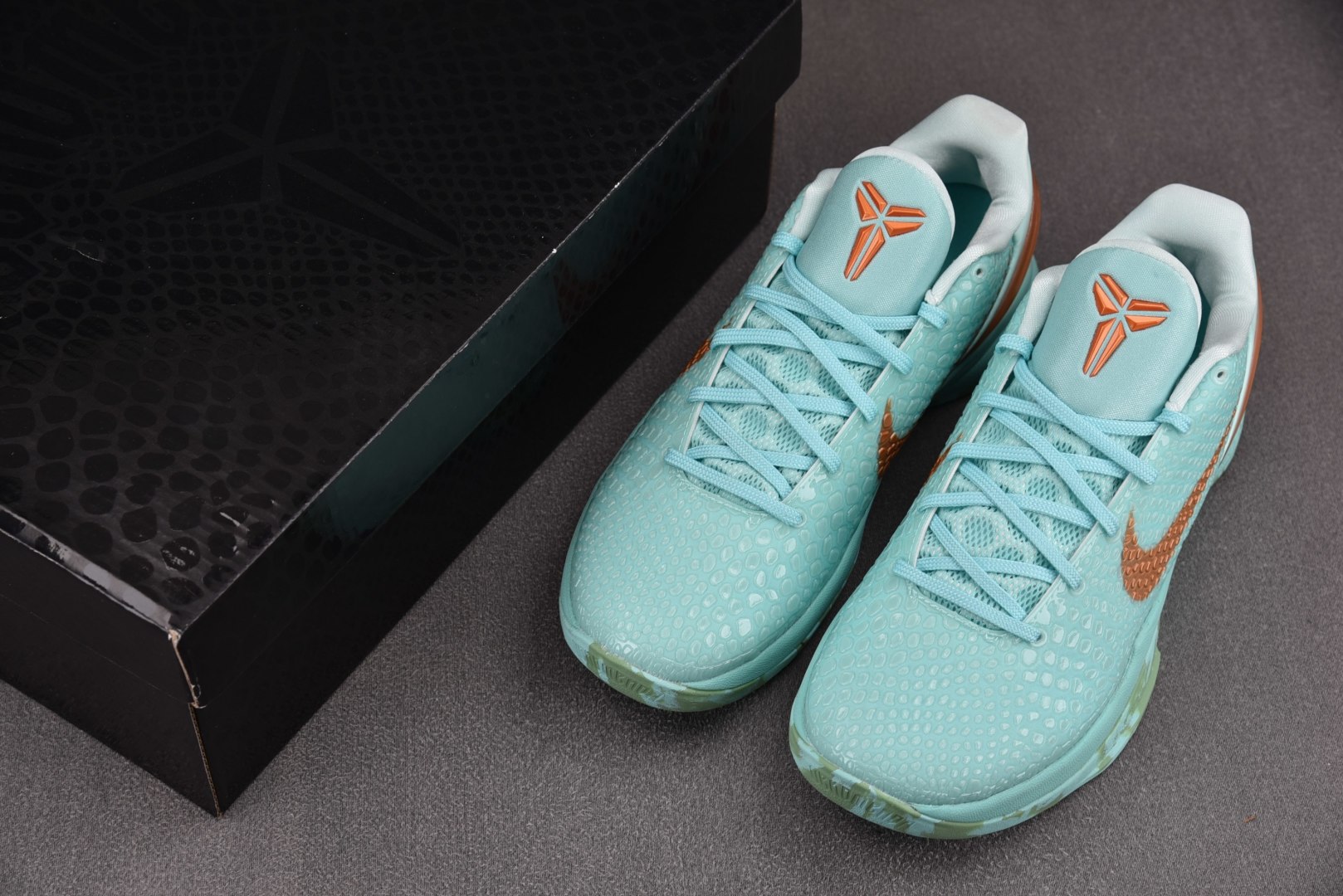 科比6 尺码:41-49.5纯原出品-Zoom Kobe 6 Protro PE 杰伦·布伦森 蓝色 P