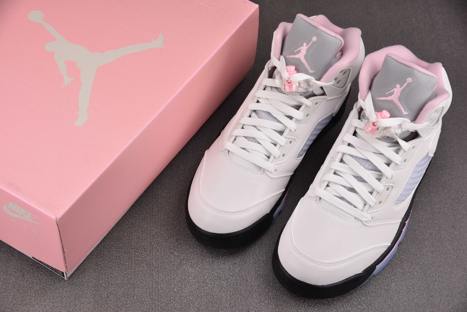 AJ5 尺码:40-47.5纯原出品-Air Jordan 5 Retro OG SP 粉白 DV498