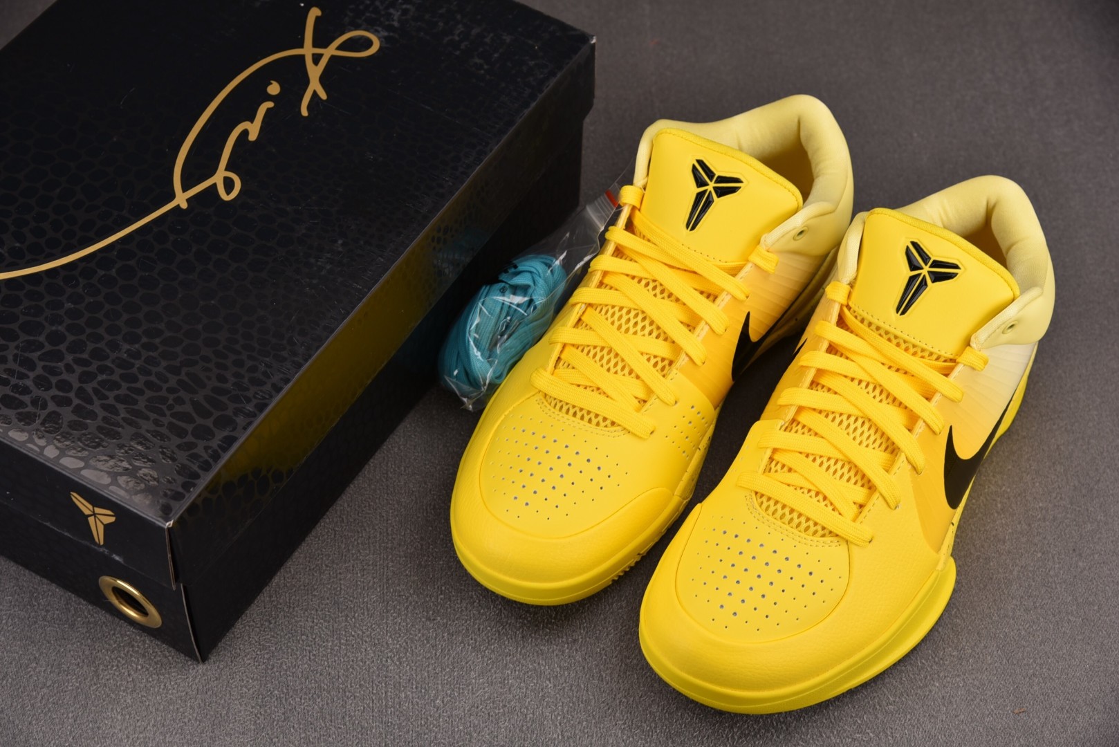 科比4 尺码:40-48.5纯原出品- Kobe 4 Protro CHBL 黄色 IH0587-700