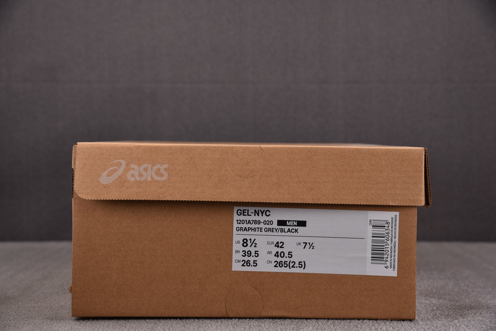 Asics 尺码:36-47纯原出品-ASICS Gel-NYC Graphite Grey Black