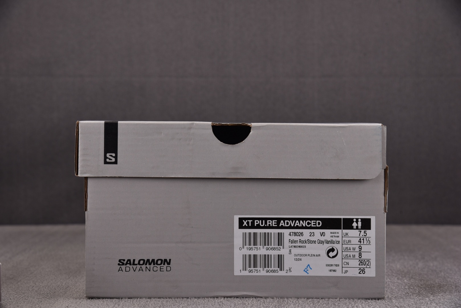 萨洛蒙 尺码:36-46纯原出品-Salomon XT PU-RE Advanced 灰棕 YZ020尺