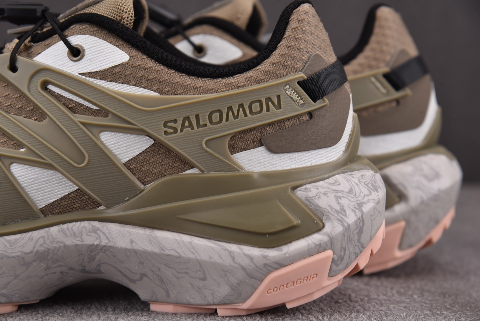 萨洛蒙 尺码:36-46纯原出品-Salomon XT PU-RE Advanced 灰棕 YZ020尺