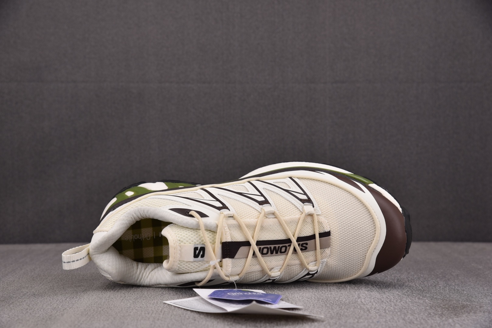 萨洛蒙 尺码:36-46纯原出品-Salomon XT-6 EXPANSE CANVAS 米白绿 YZ0