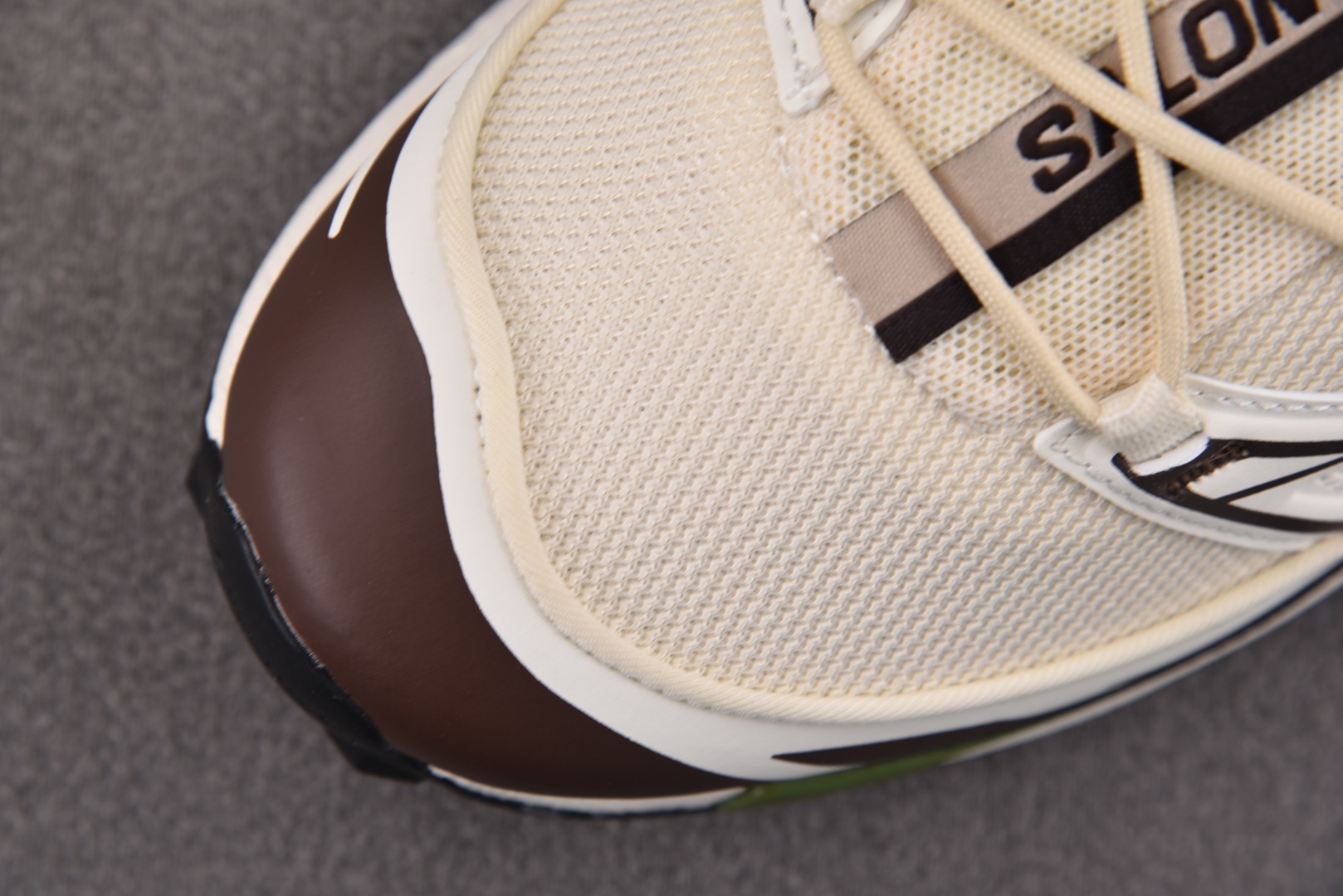 萨洛蒙 尺码:36-46纯原出品-Salomon XT-6 EXPANSE CANVAS 米白绿 YZ0