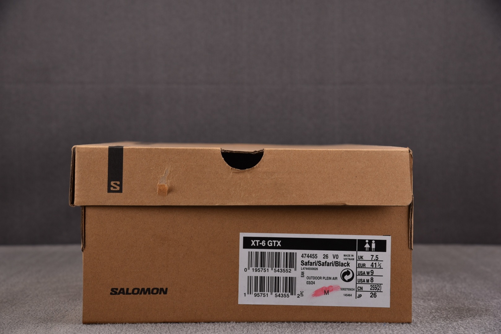 萨洛蒙 尺码:36-46纯原出品-Salomon XT-6 GTX 卡其色 YZ020尺码：36 36.