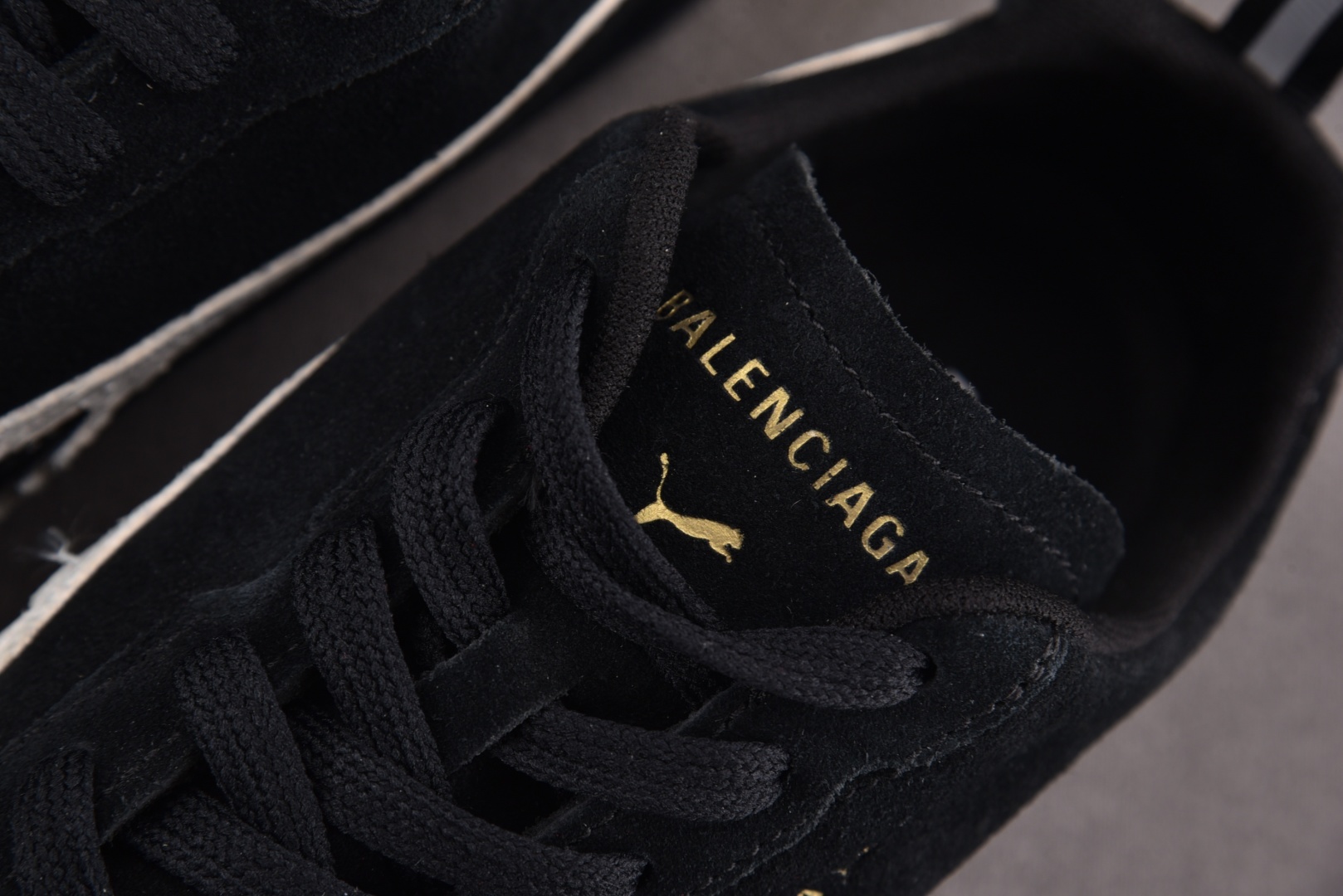 Puma 尺码:35-47纯原出品-Puma x Balenciaga Speedcat 做旧磨损 黑白