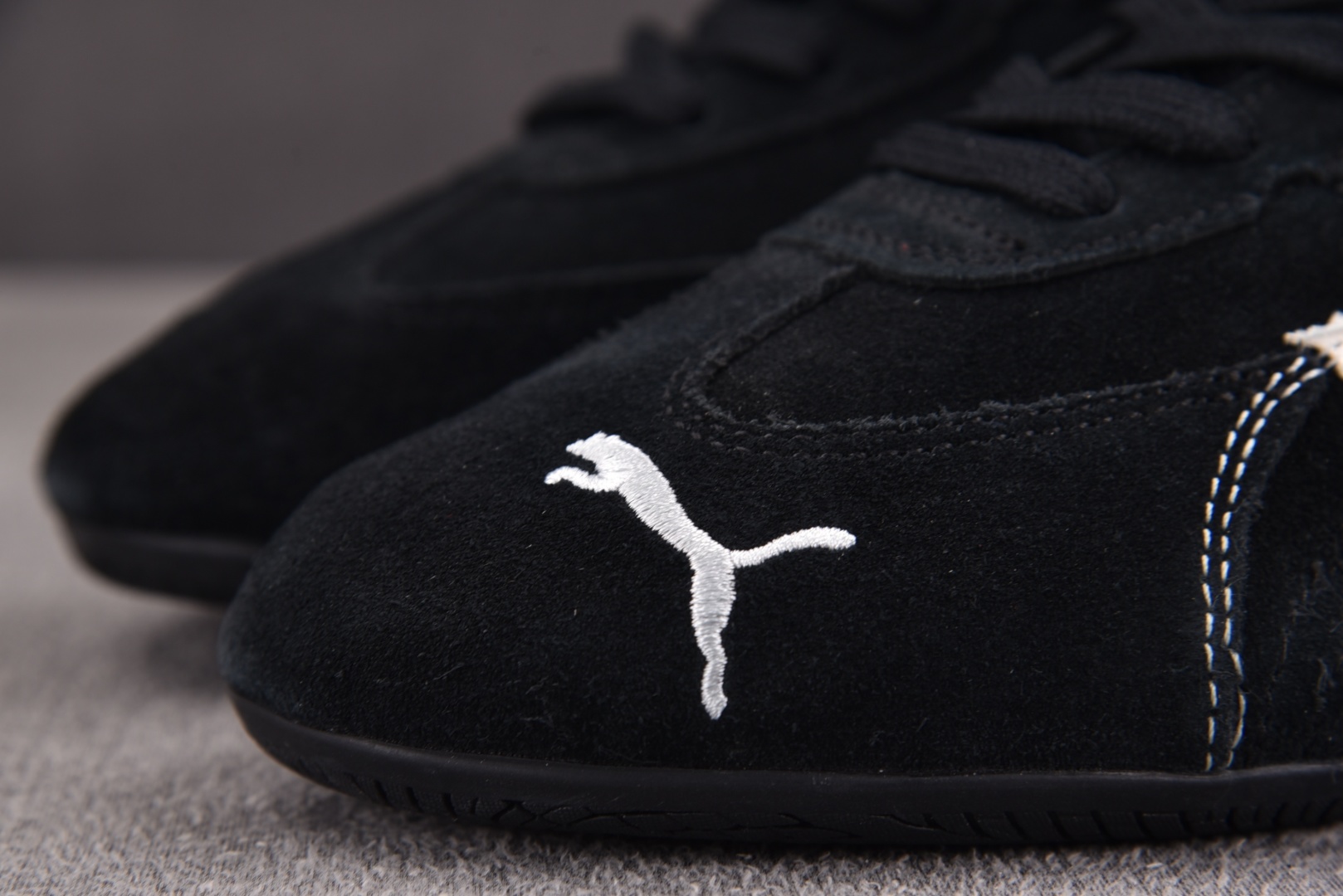 Puma 尺码:35-47纯原出品-Puma x Balenciaga Speedcat 做旧磨损 黑白