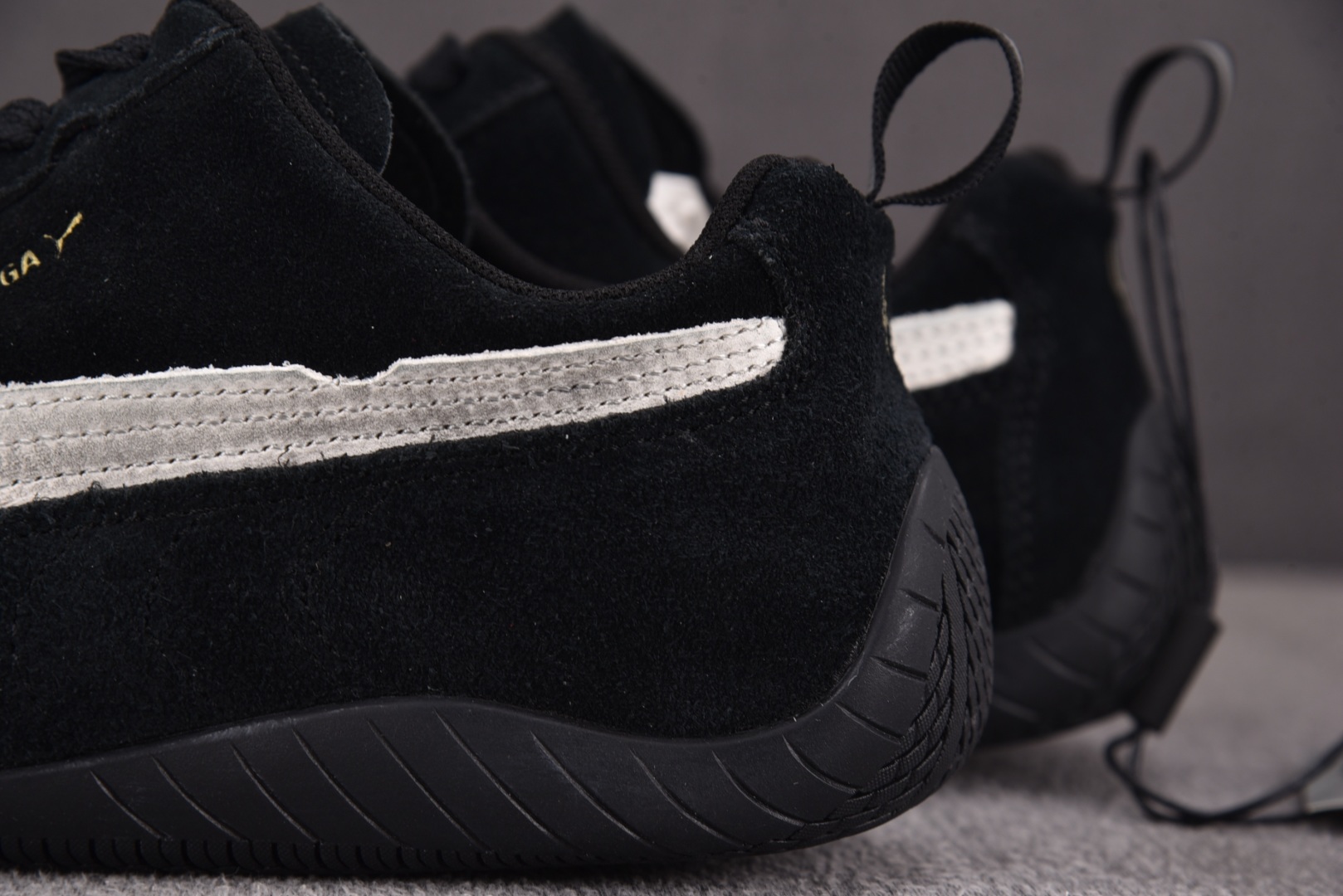 Puma 尺码:35-47纯原出品-Puma x Balenciaga Speedcat 做旧磨损 黑白