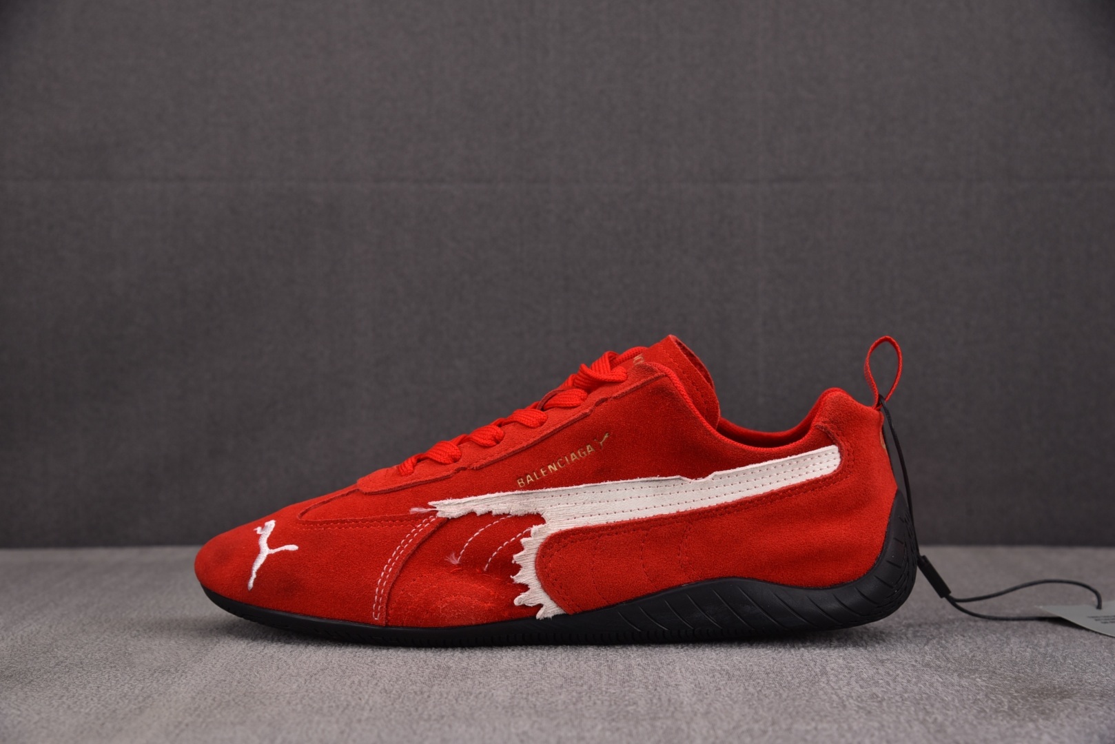 Puma 尺码:35-47纯原出品-Puma x Balenciaga Speedcat 做旧磨损 红色
