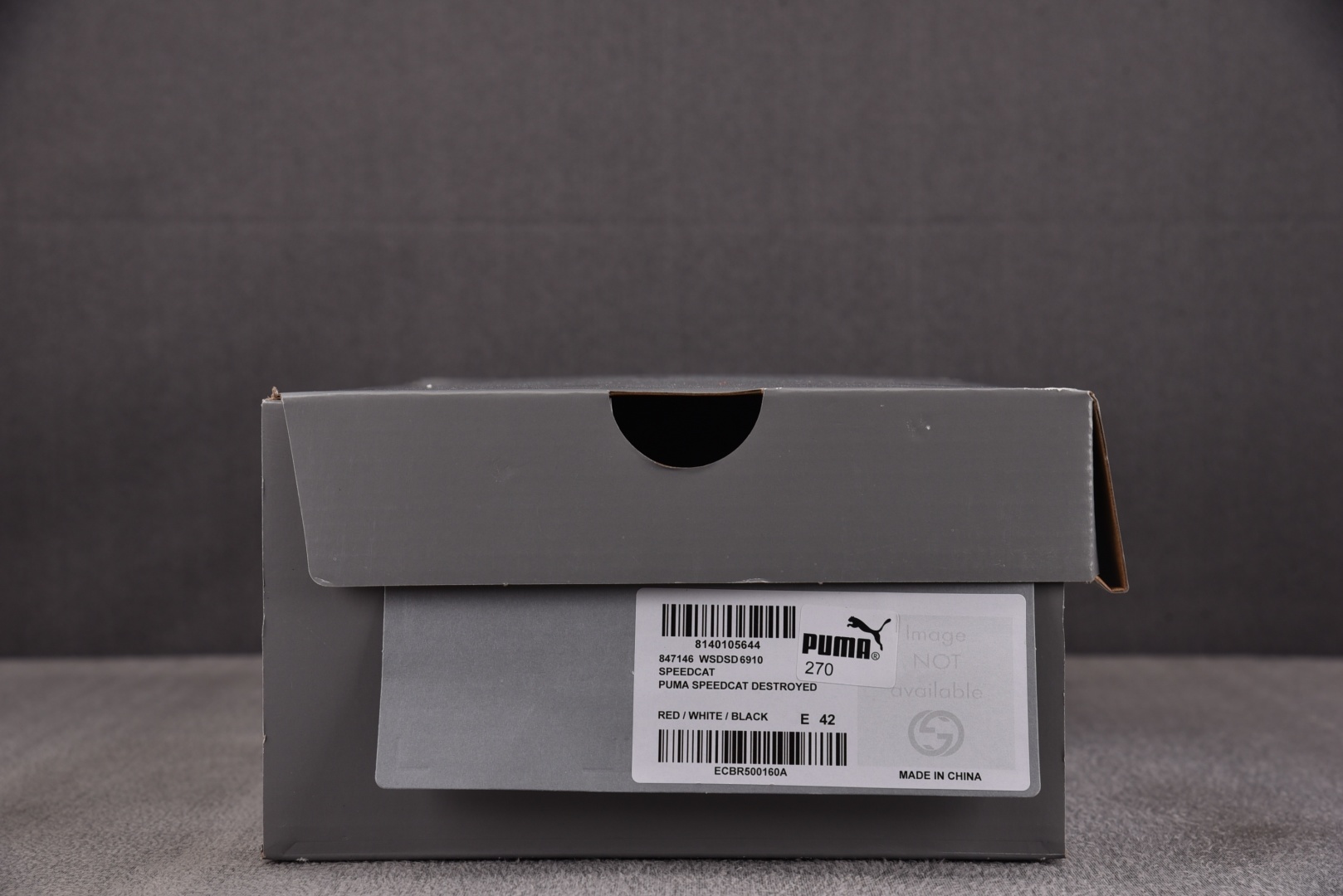 Puma 尺码:35-47纯原出品-Puma x Balenciaga Speedcat 做旧磨损 红色