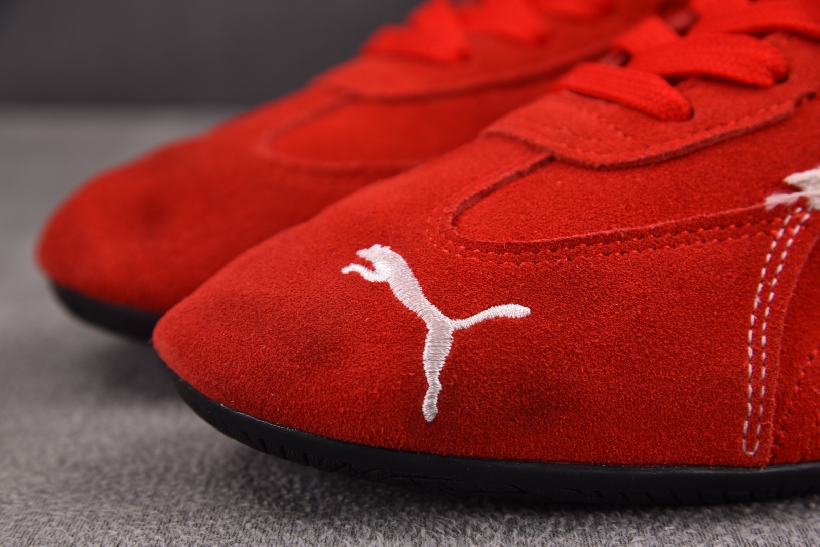 Puma 尺码:35-47纯原出品-Puma x Balenciaga Speedcat 做旧磨损 红色