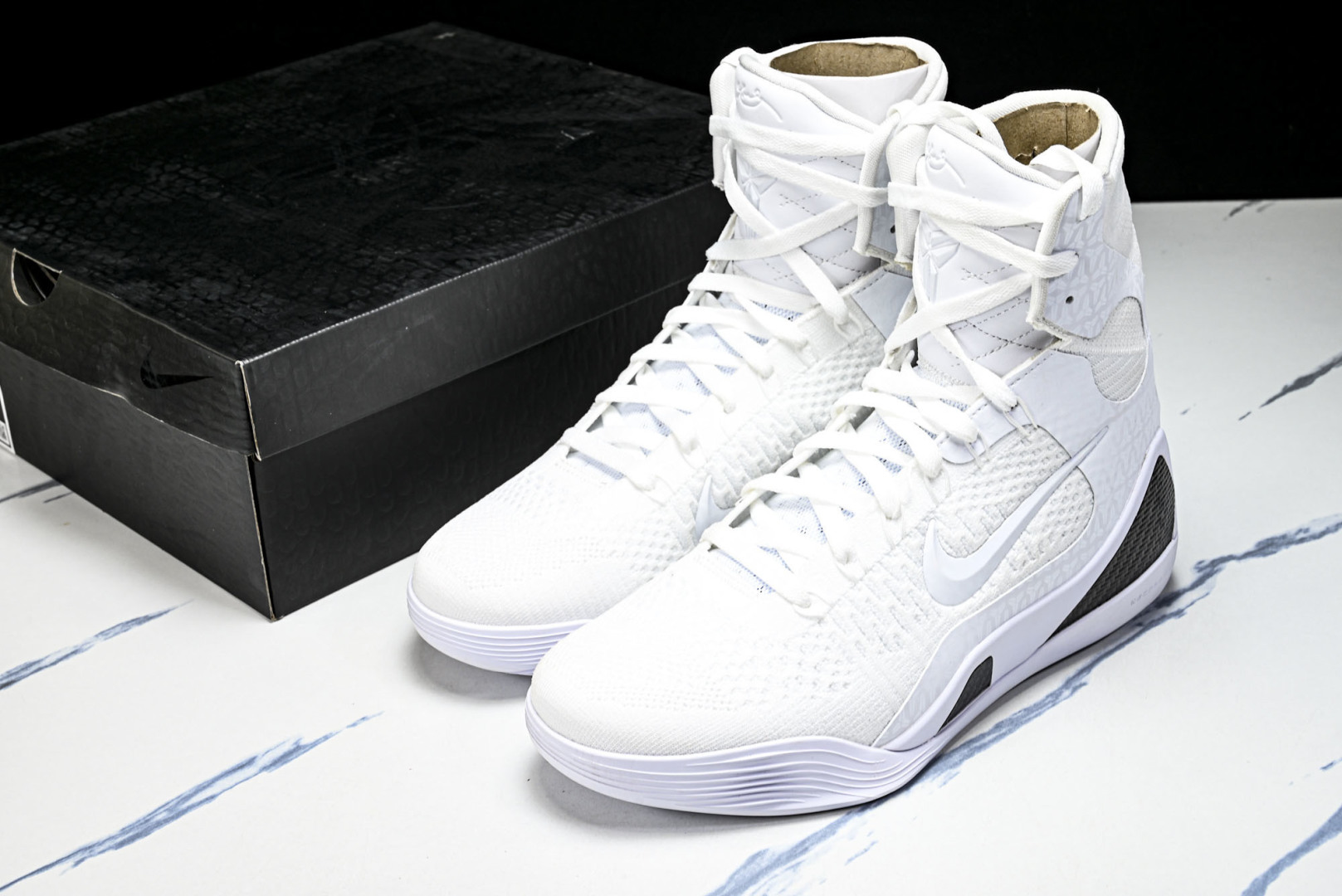 科比9 尺码:39-47.5纯原出品-Kobe 9 Elite Protro HALO 科比9代精英纯白