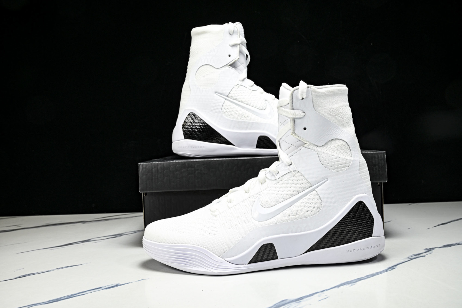 科比9 尺码:39-47.5纯原出品-Kobe 9 Elite Protro HALO 科比9代精英纯白