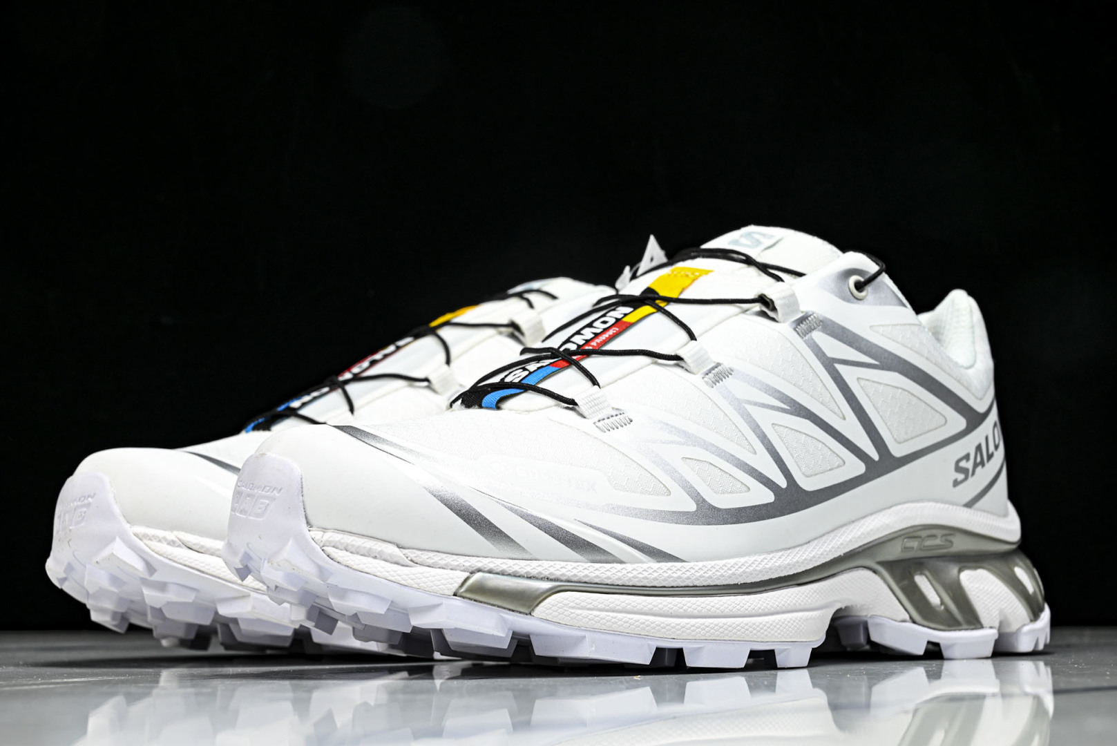 萨洛蒙 尺码:36-46纯原出品-SALOMON XT-6 CAMO 男女士低帮运动鞋 白 -28 YZ