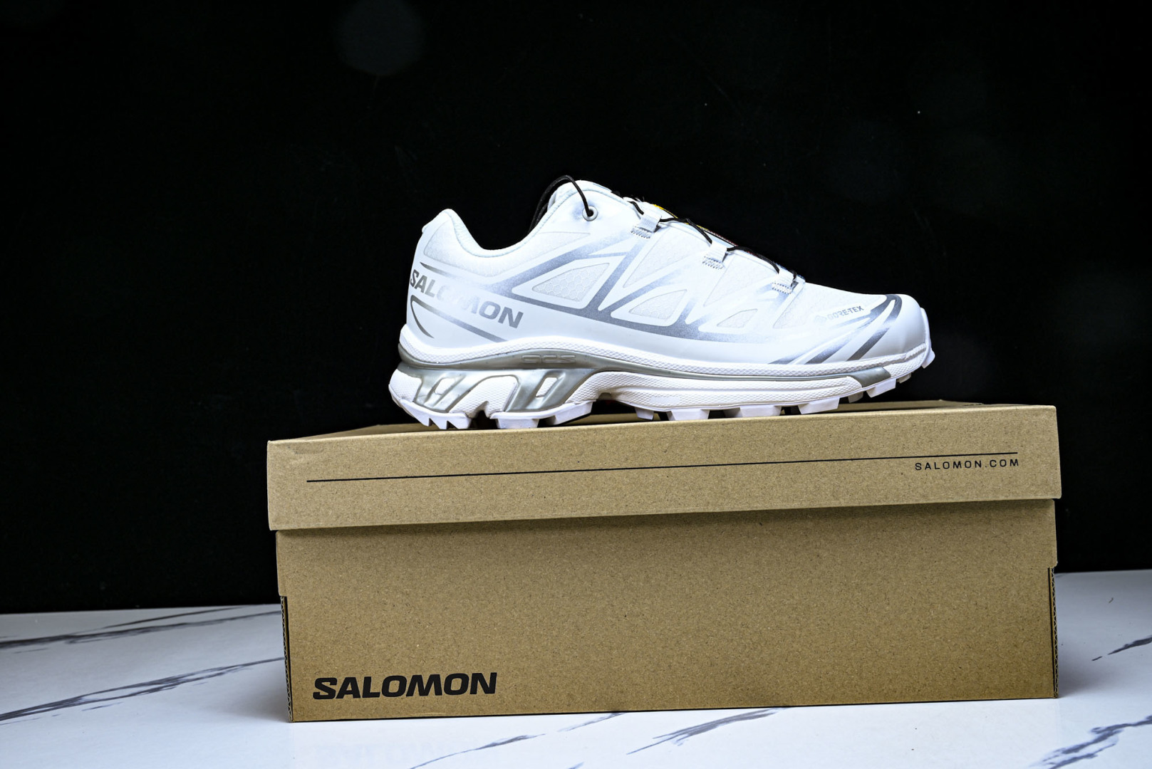 萨洛蒙 尺码:36-46纯原出品-SALOMON XT-6 CAMO 男女士低帮运动鞋 白 -28 YZ
