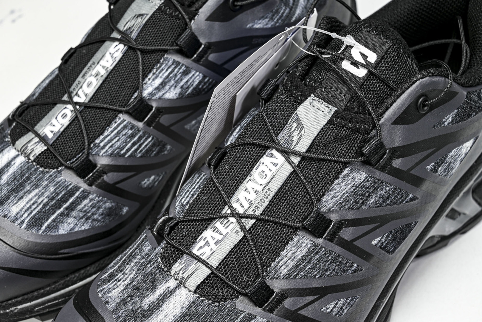 萨洛蒙 尺码:36-46纯原出品-SALOMON XT-6 CAMO 男女士低帮运动鞋 黑色 YZ020