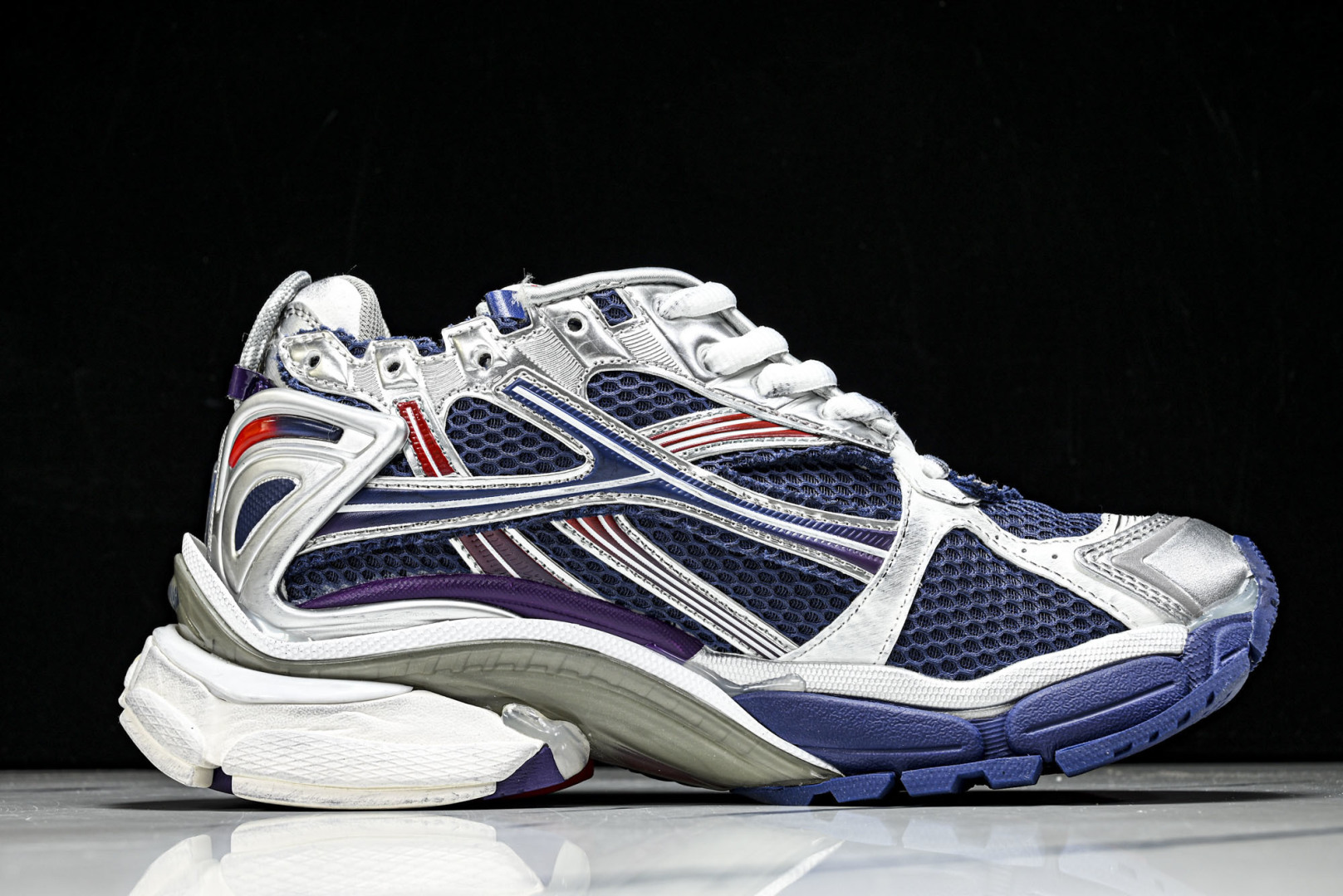 巴黎 尺码:35-46纯原出品-Balenciaga Runner Kith Four.Color 巴黎