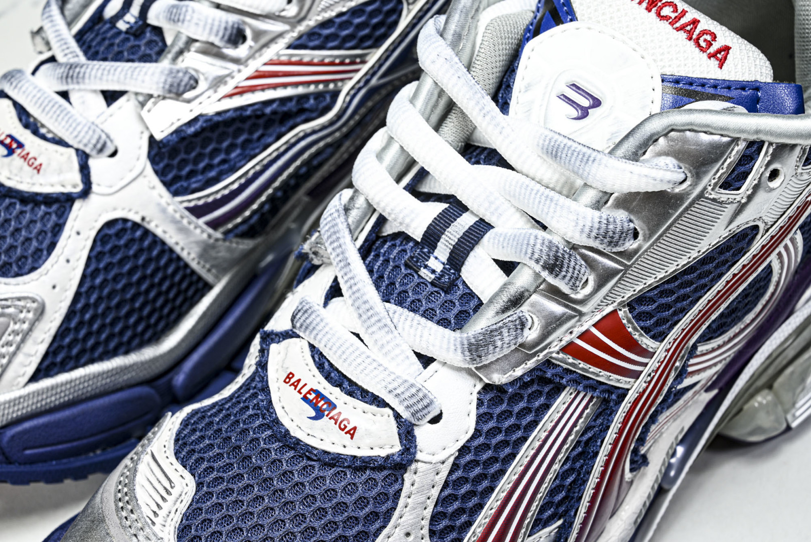 巴黎 尺码:35-46纯原出品-Balenciaga Runner Kith Four.Color 巴黎