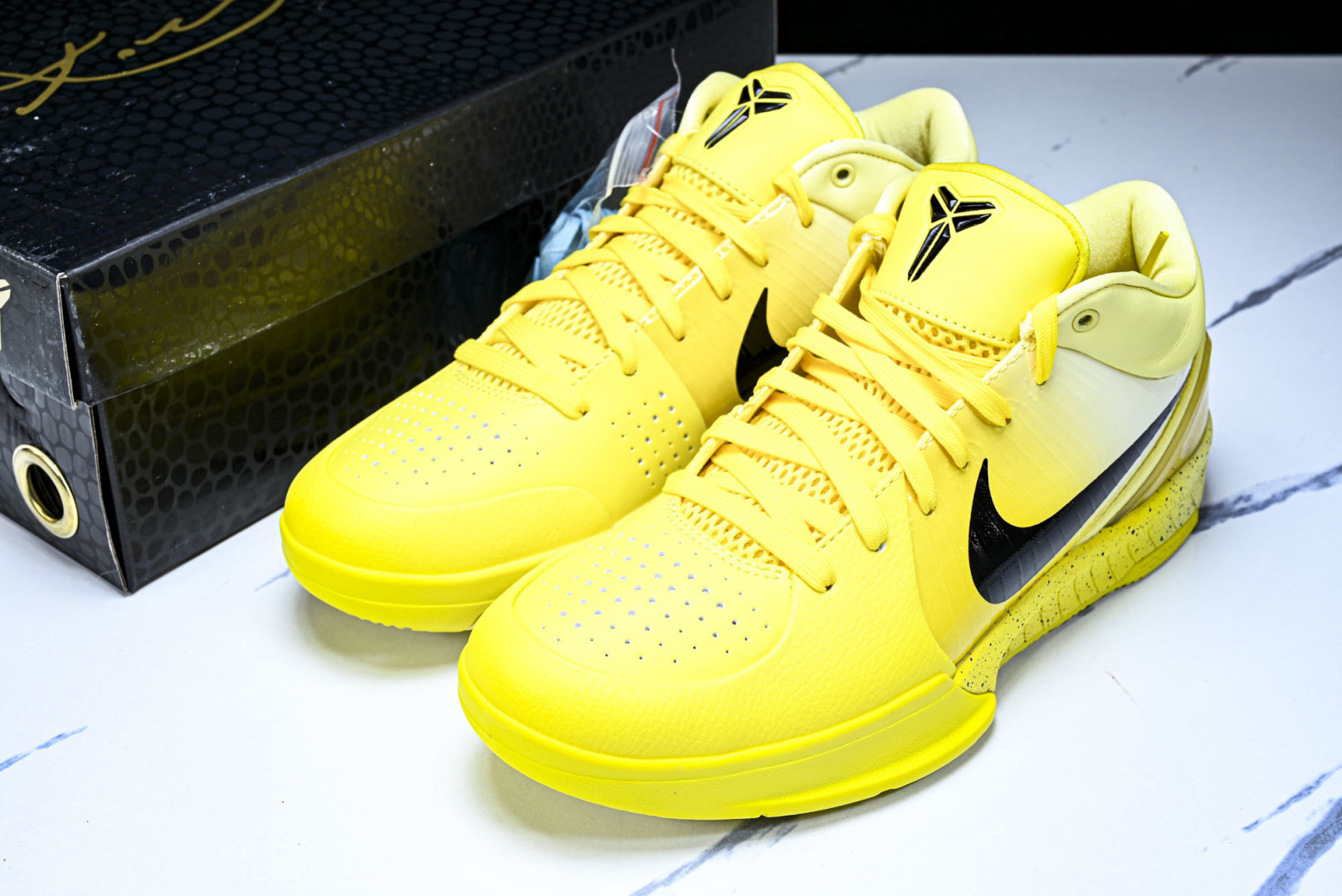 科比4 尺码:40-48.5纯原出品- Kobe 4 Protro CHBL 黄色 IH0587-700