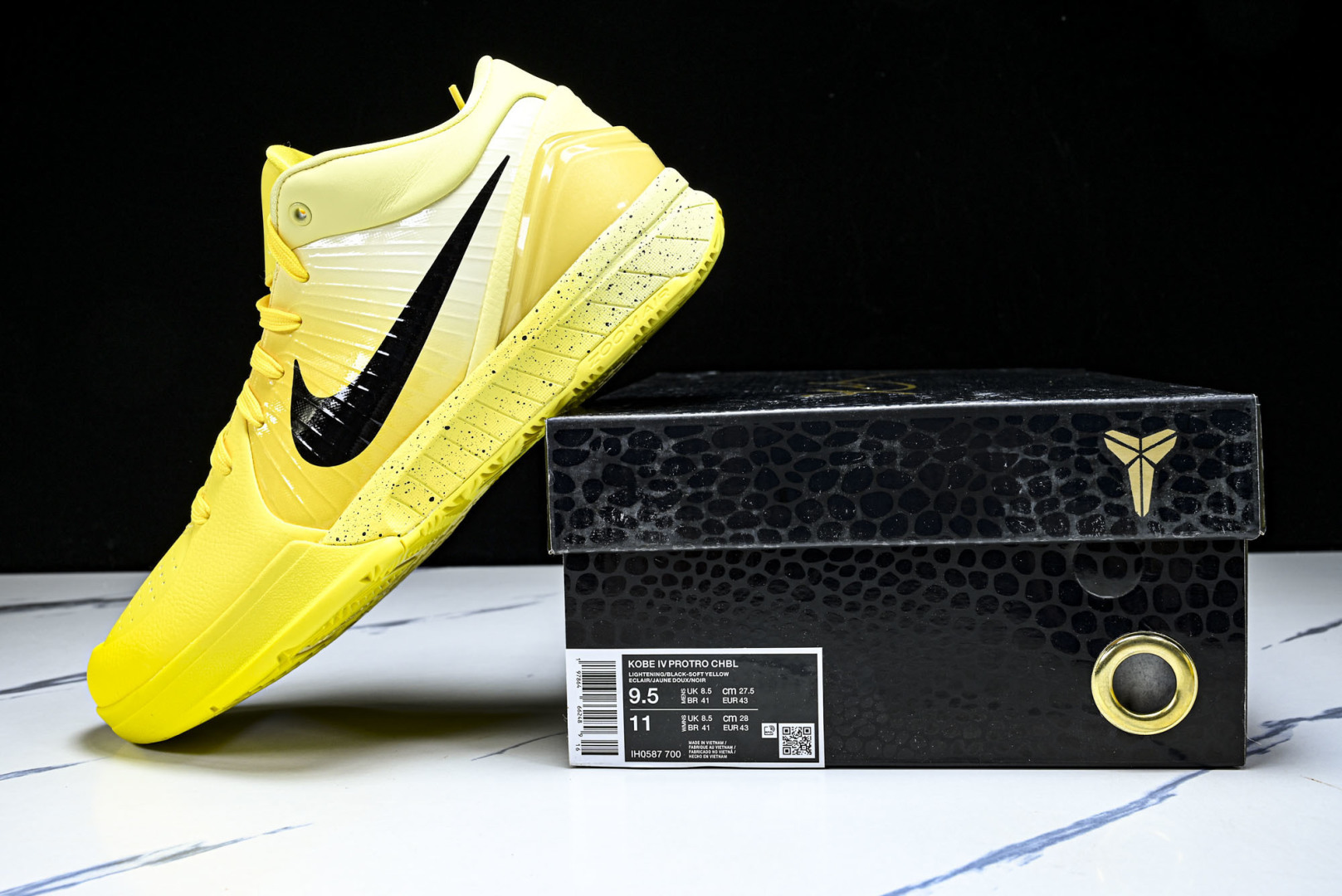 科比4 尺码:40-48.5纯原出品- Kobe 4 Protro CHBL 黄色 IH0587-700