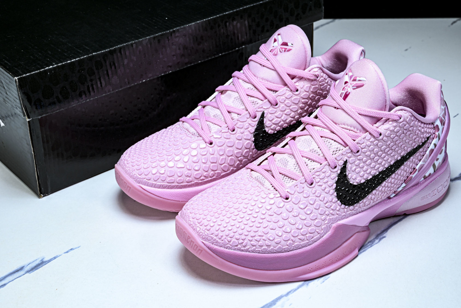 科比6 尺码:41-49.5纯原出品-Kobe 6 Protro Think Pink 粉色 PE202