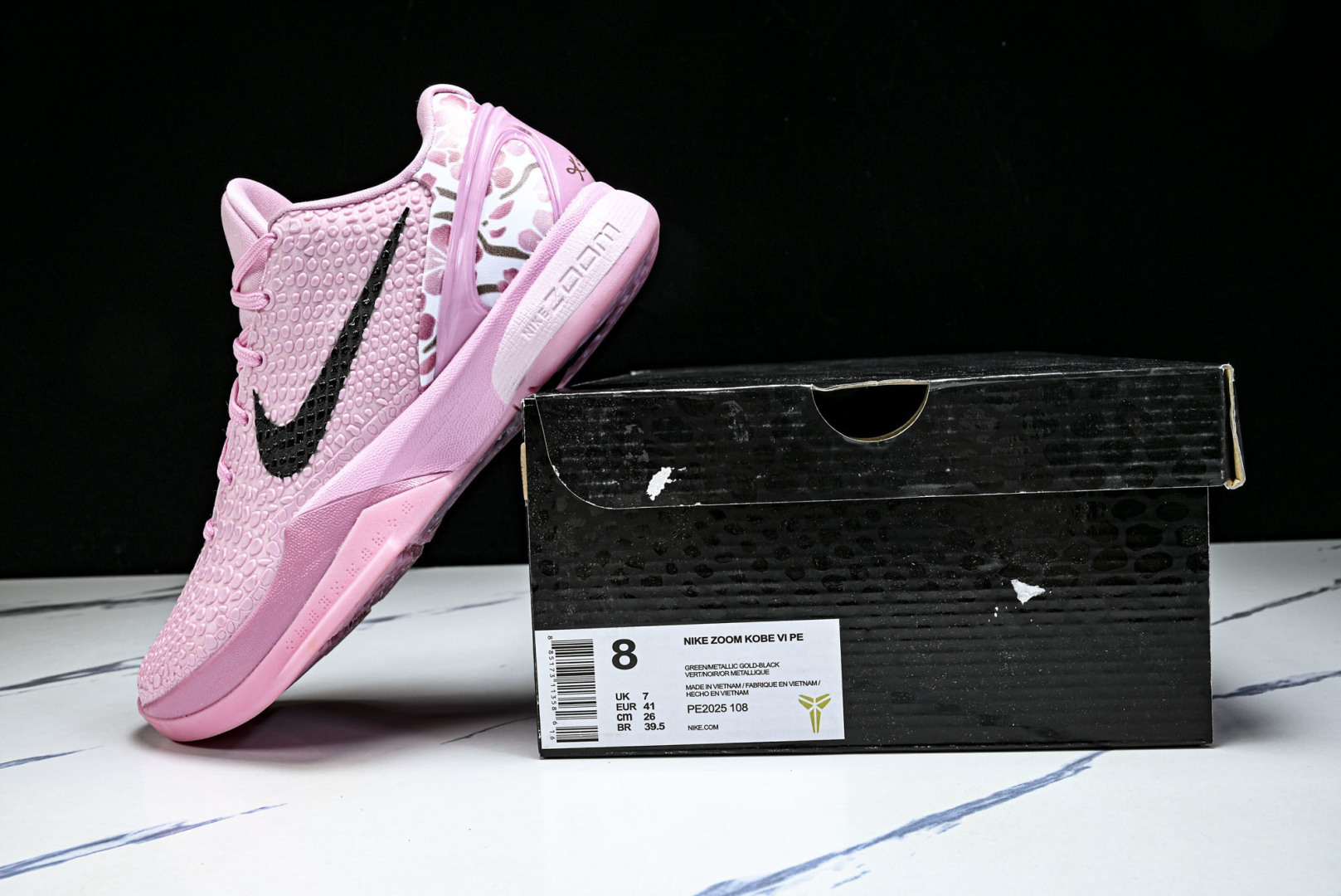 科比6 尺码:41-49.5纯原出品-Kobe 6 Protro Think Pink 粉色 PE202