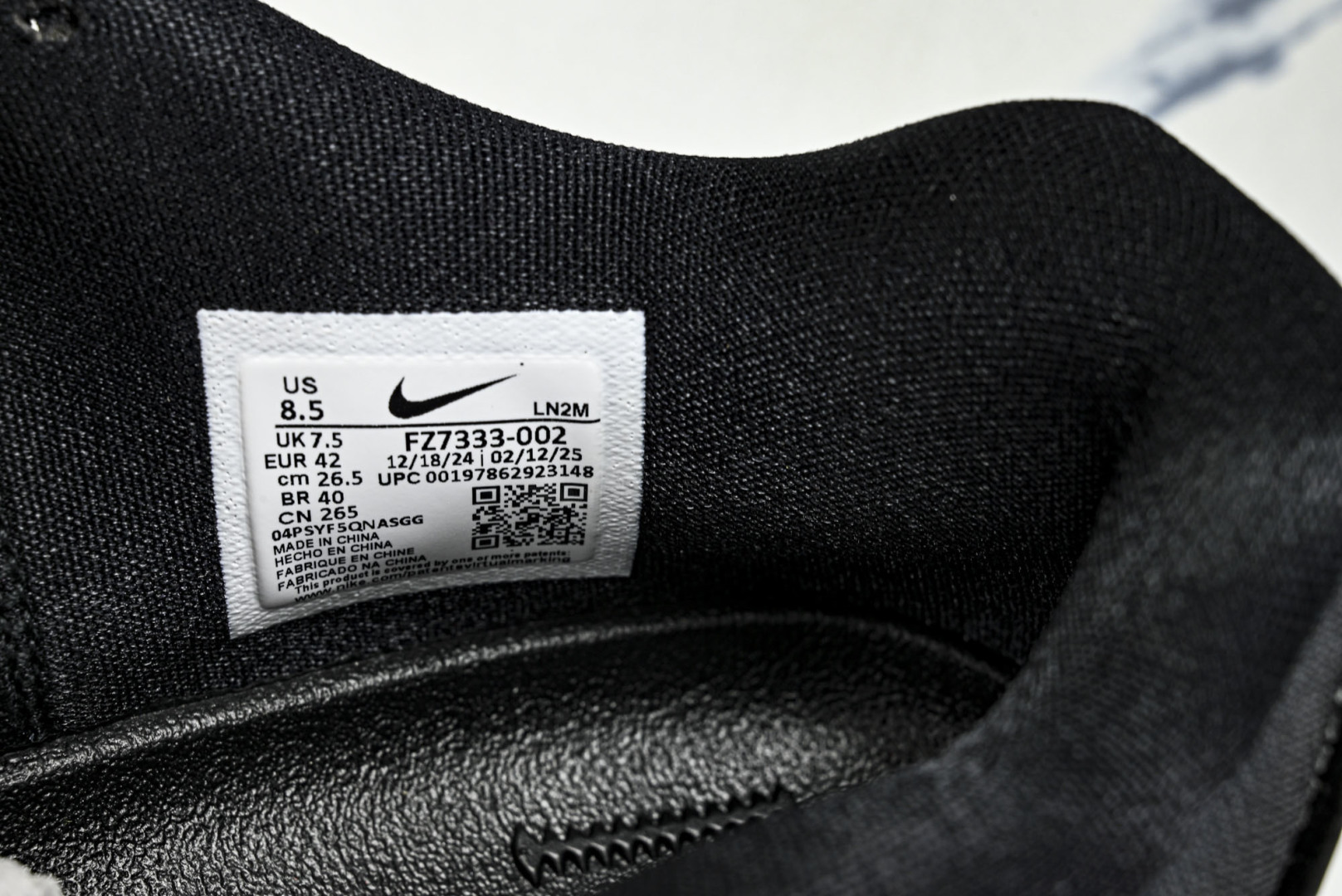 科比9 尺码:40-48.5纯原出品-Kobe 9 EM Low Protro Mambacita 黑白