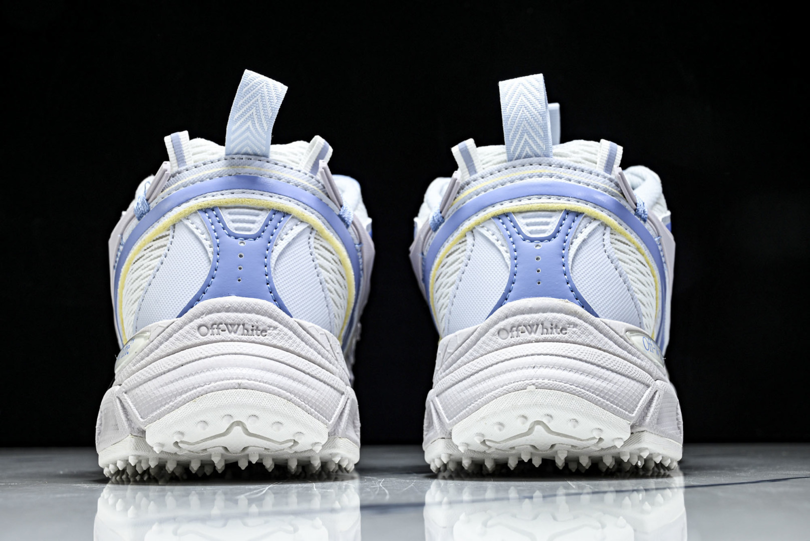 OFF OW 尺码:36-47纯原出品-OFF WHITE 黑白三箭头登山厚底老爹鞋增高男女运动休闲鞋 