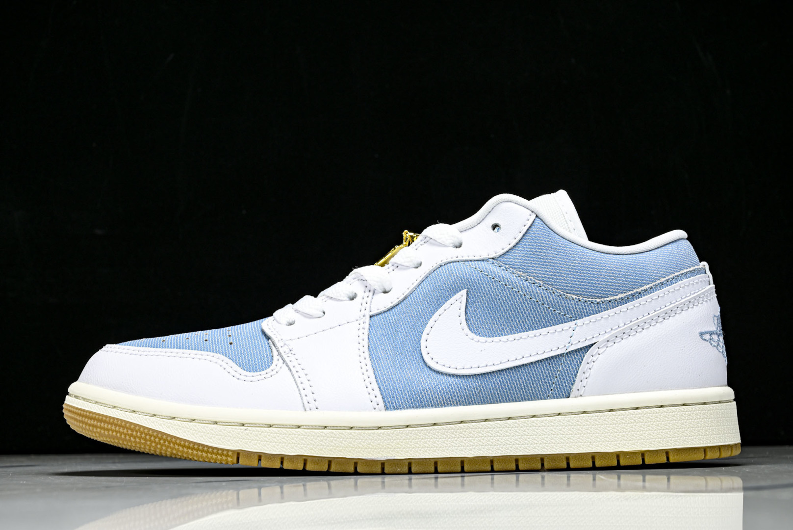 AJlow 尺码:40-46纯原出品-Air Jordan 1 Low Denim Worn Blue 