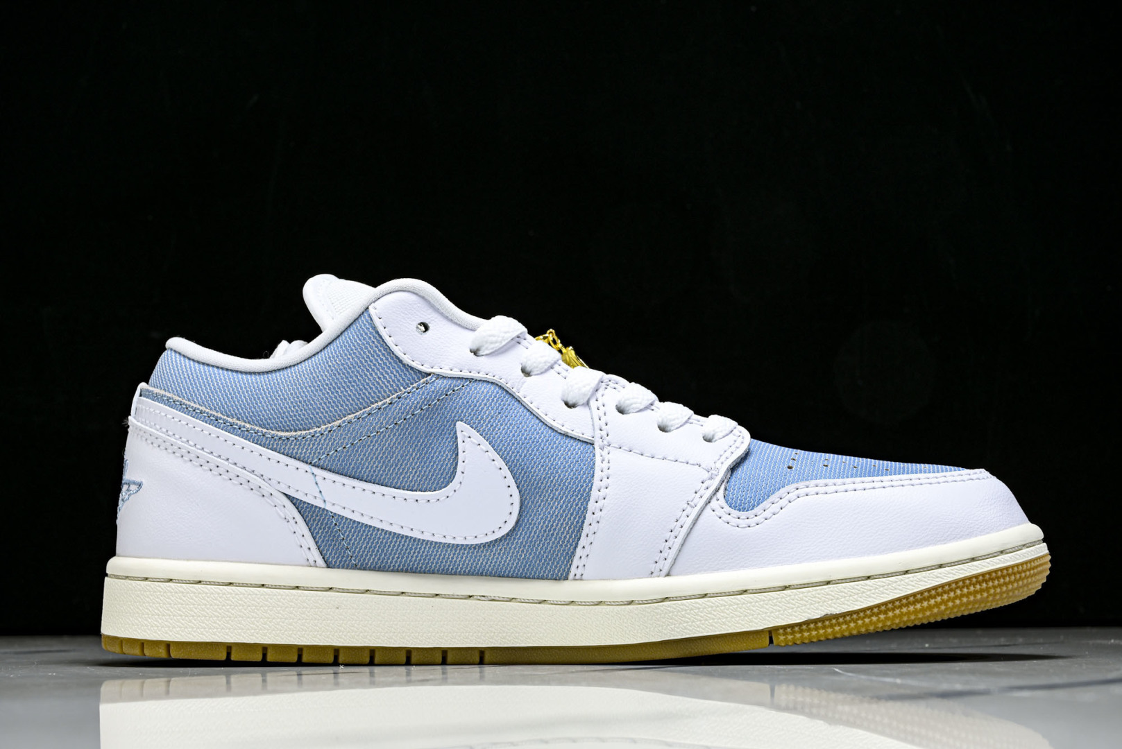 AJlow 尺码:40-46纯原出品-Air Jordan 1 Low Denim Worn Blue 