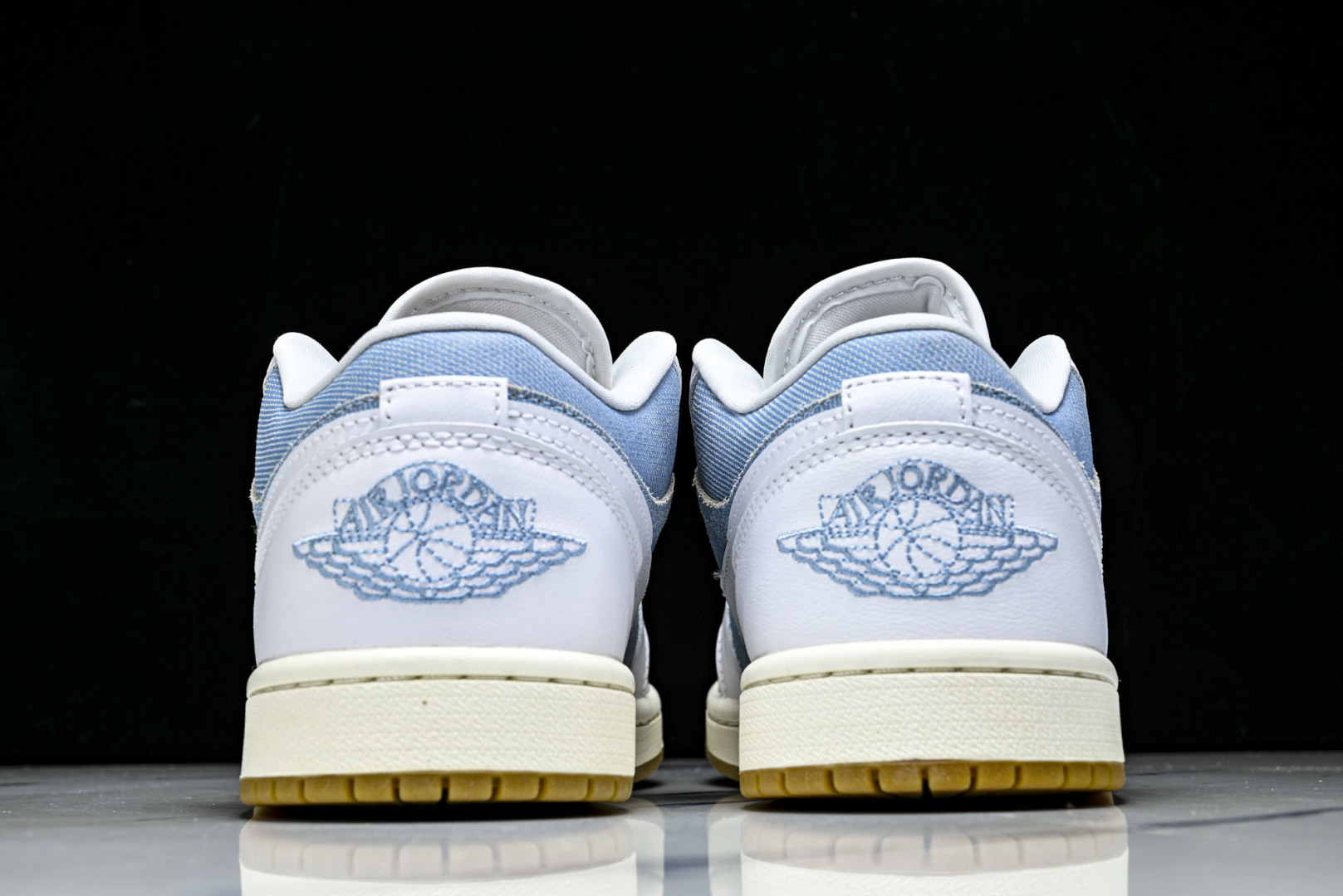 AJlow 尺码:40-46纯原出品-Air Jordan 1 Low Denim Worn Blue 