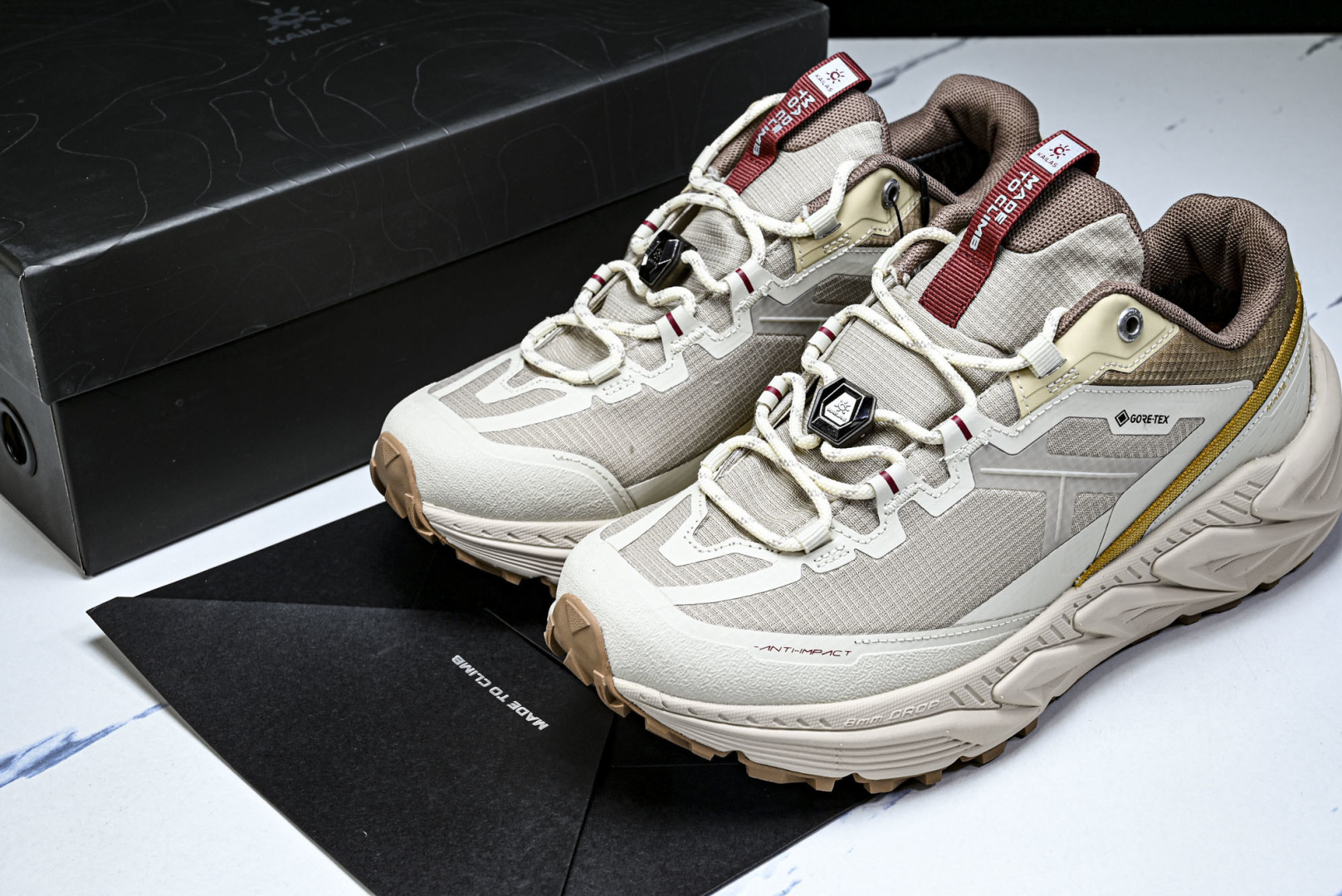 KAILAS 尺码:36-40纯原出品-防水版 KAILAS GTX 凯乐石山行-2 砂岩 KS YZ0