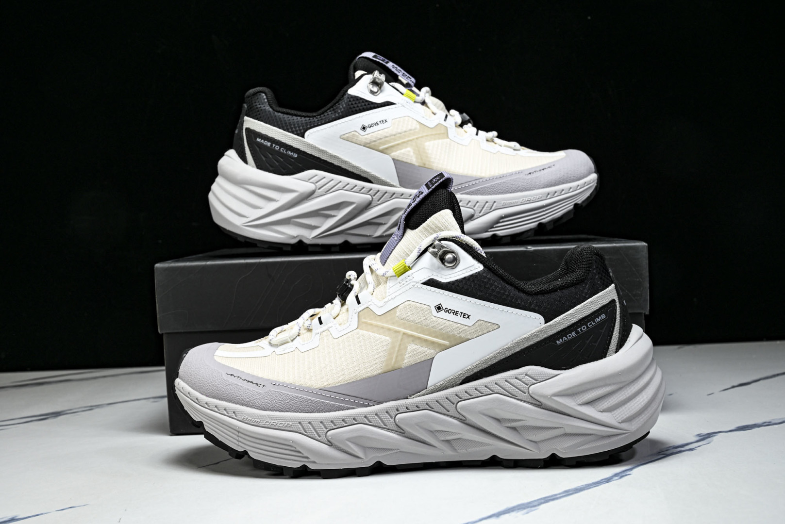 KAILAS 尺码:36-40纯原出品-防水版 KAILAS GTX 凯乐石山行-2 云峰白 KS YZ